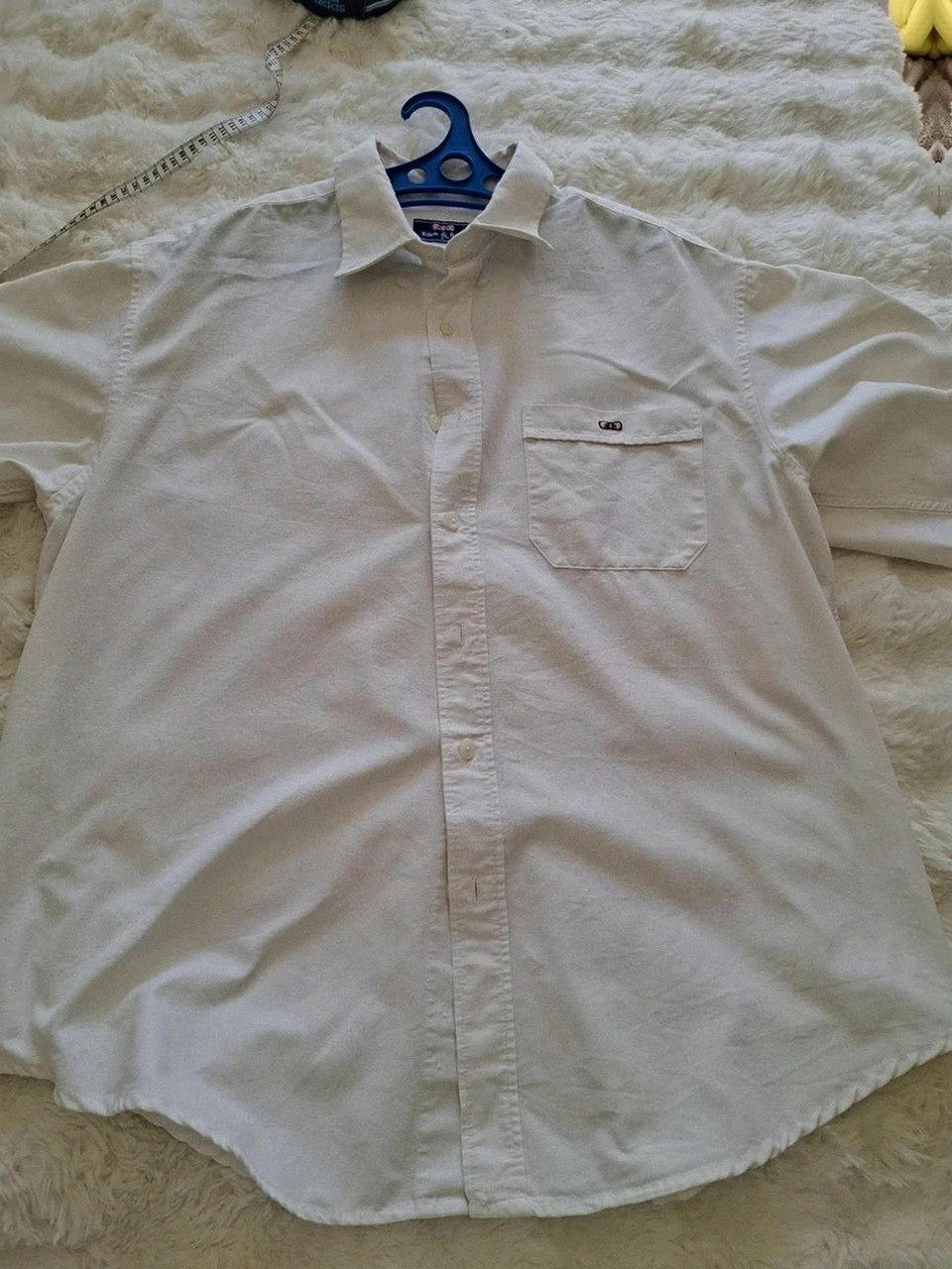 Surchemise / Chemise Vintage Eden Park - Blanc - Épais Coton - Manches longues - Taille XL – Eden Park – taille XL 2