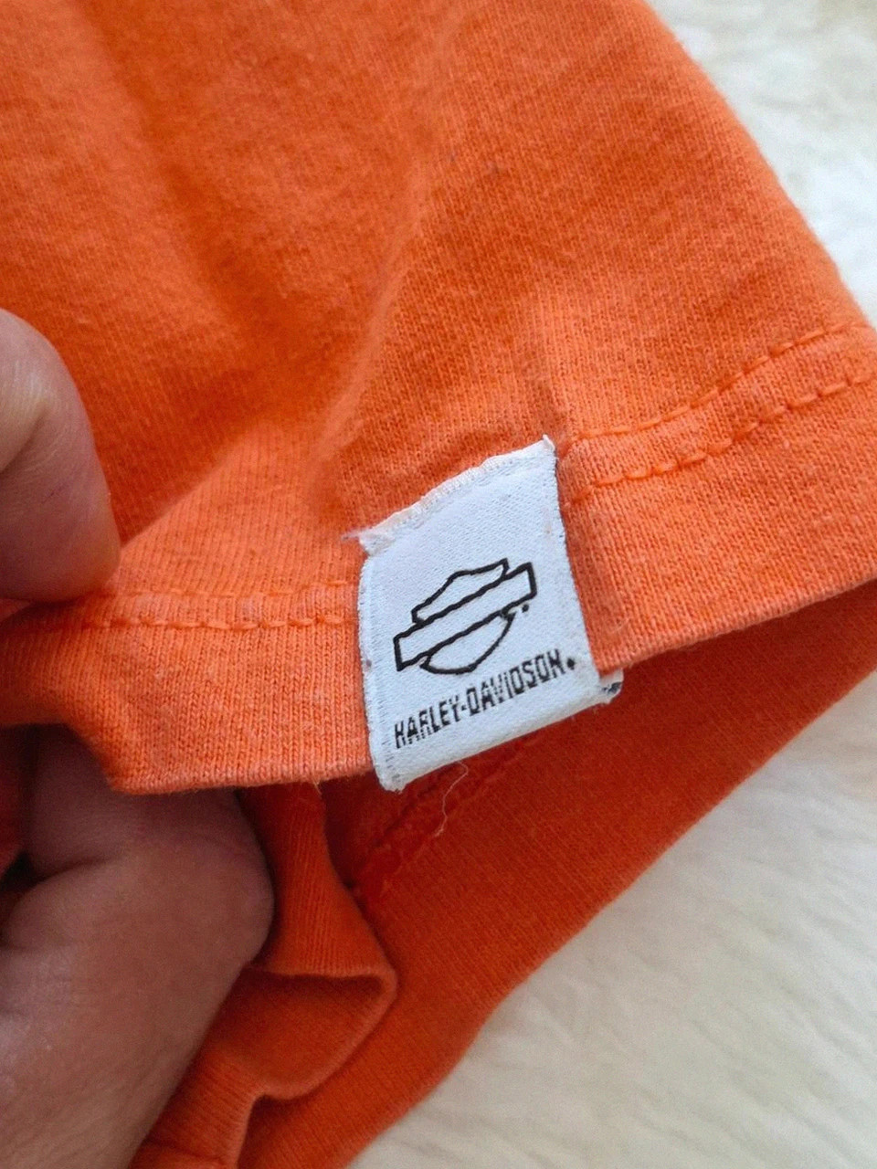 T-shirt Orange - Édition Spéciale The Punisher - Collector Marvel x Harley-Davidson (M / 12-14 ans) – Harley Davidson – taille Taille unique 3