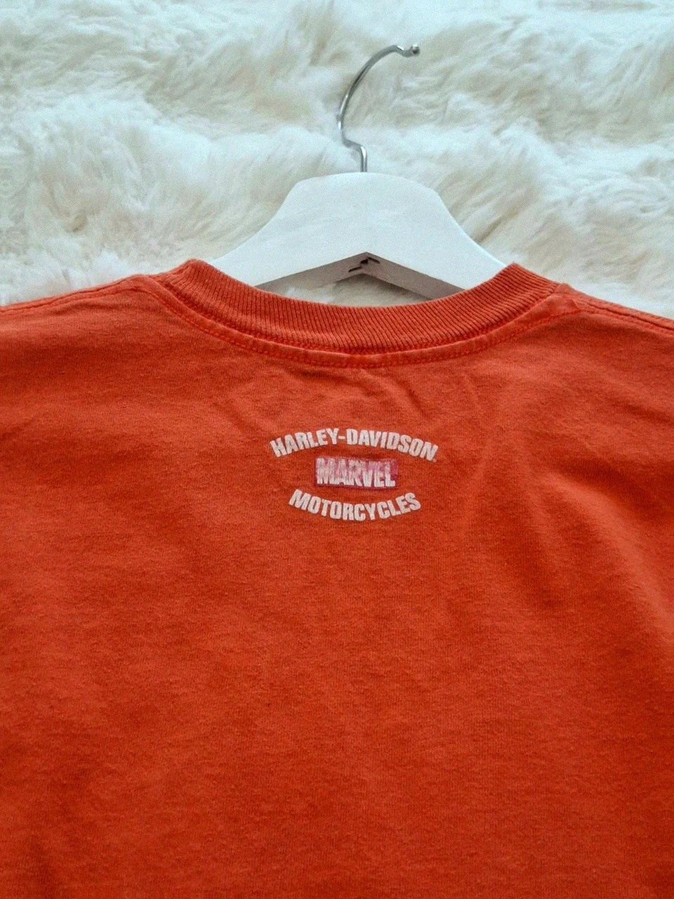 T-shirt Orange - Édition Spéciale The Punisher - Collector Marvel x Harley-Davidson (M / 12-14 ans) – Harley Davidson – taille Taille unique 5