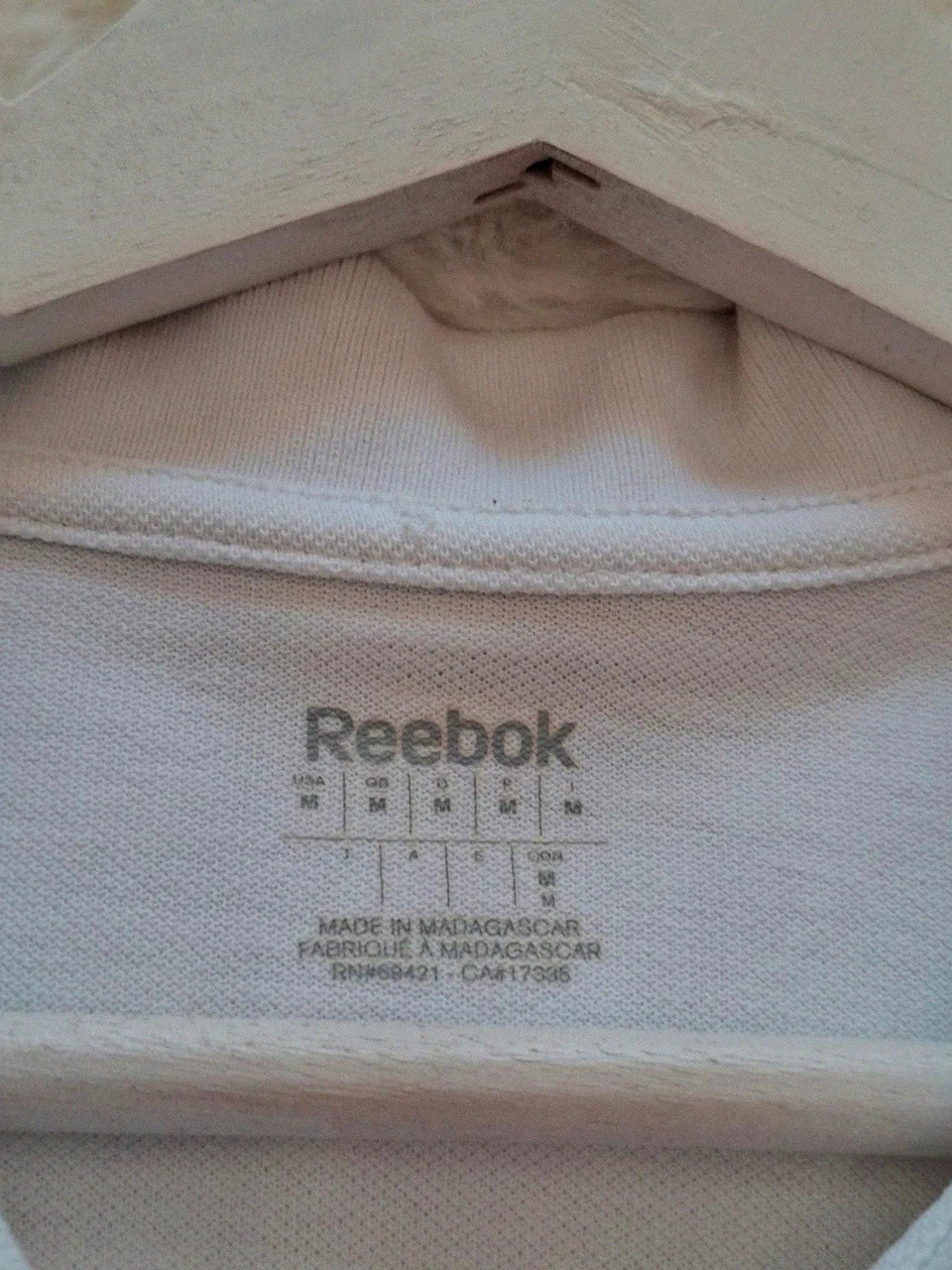 Reebok Polo - Blanc - Taille M – Reebok – taille M 4