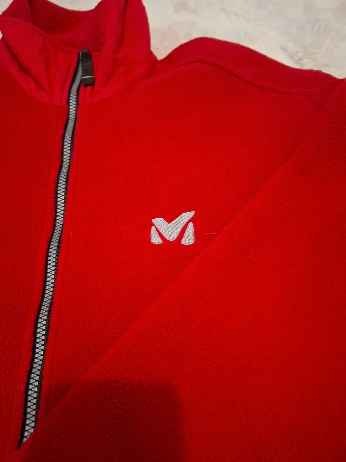 Veste Polaire Rétro Vintage Rouge Polartec Millet T.L / L-XL – Millet – taille L 3