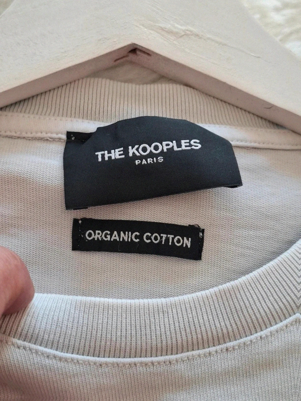 T-shirt Imprimé Montagne & Globe The Kooples Paris - Blanc - Taille M – The Kooples – taille M 4