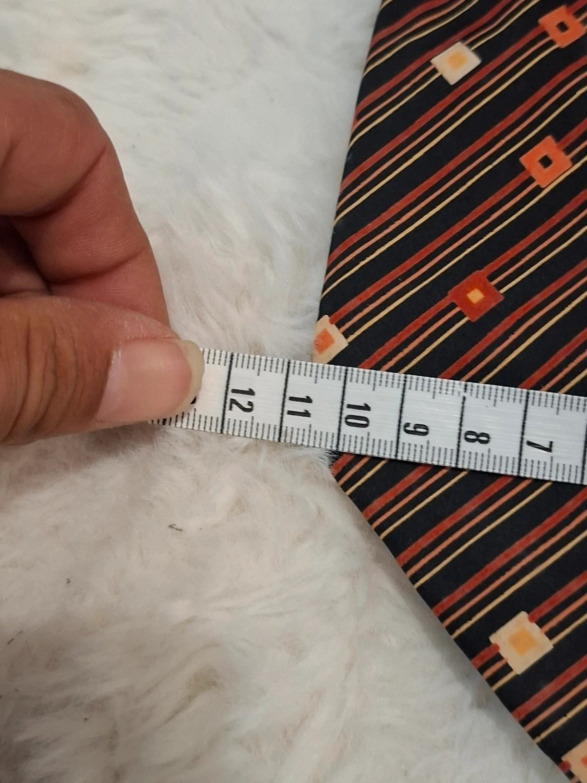 Cravate Rétro Géométrique / Luxe Givenchy Gentleman Paris Soie – Givenchy 2