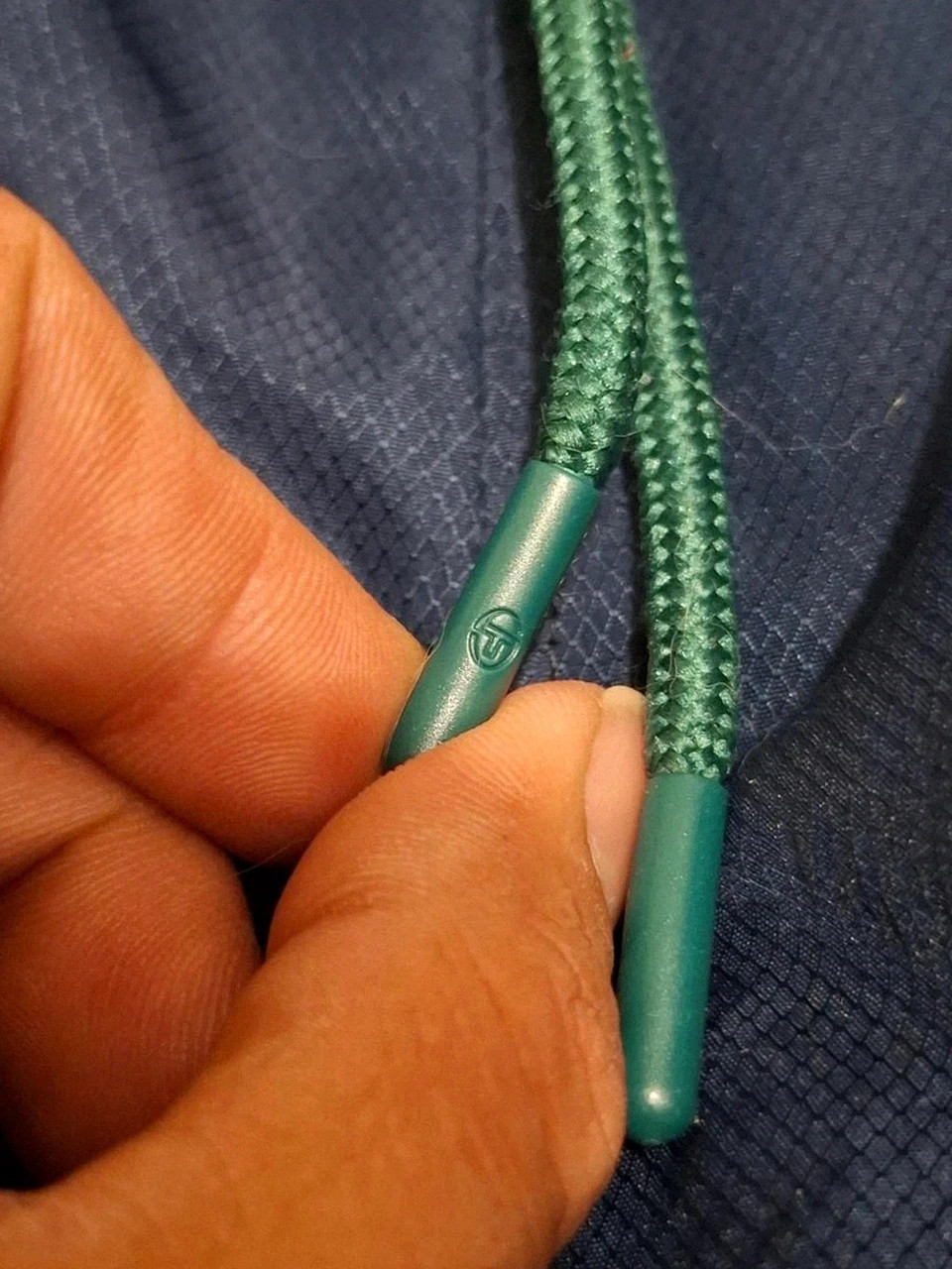 Pantalon de survêtement / Jogging Sergio Tacchini - Vert & Bleu - 14 ans (S) – Sergio Tacchini – taille 13 ans / 158 cm 5