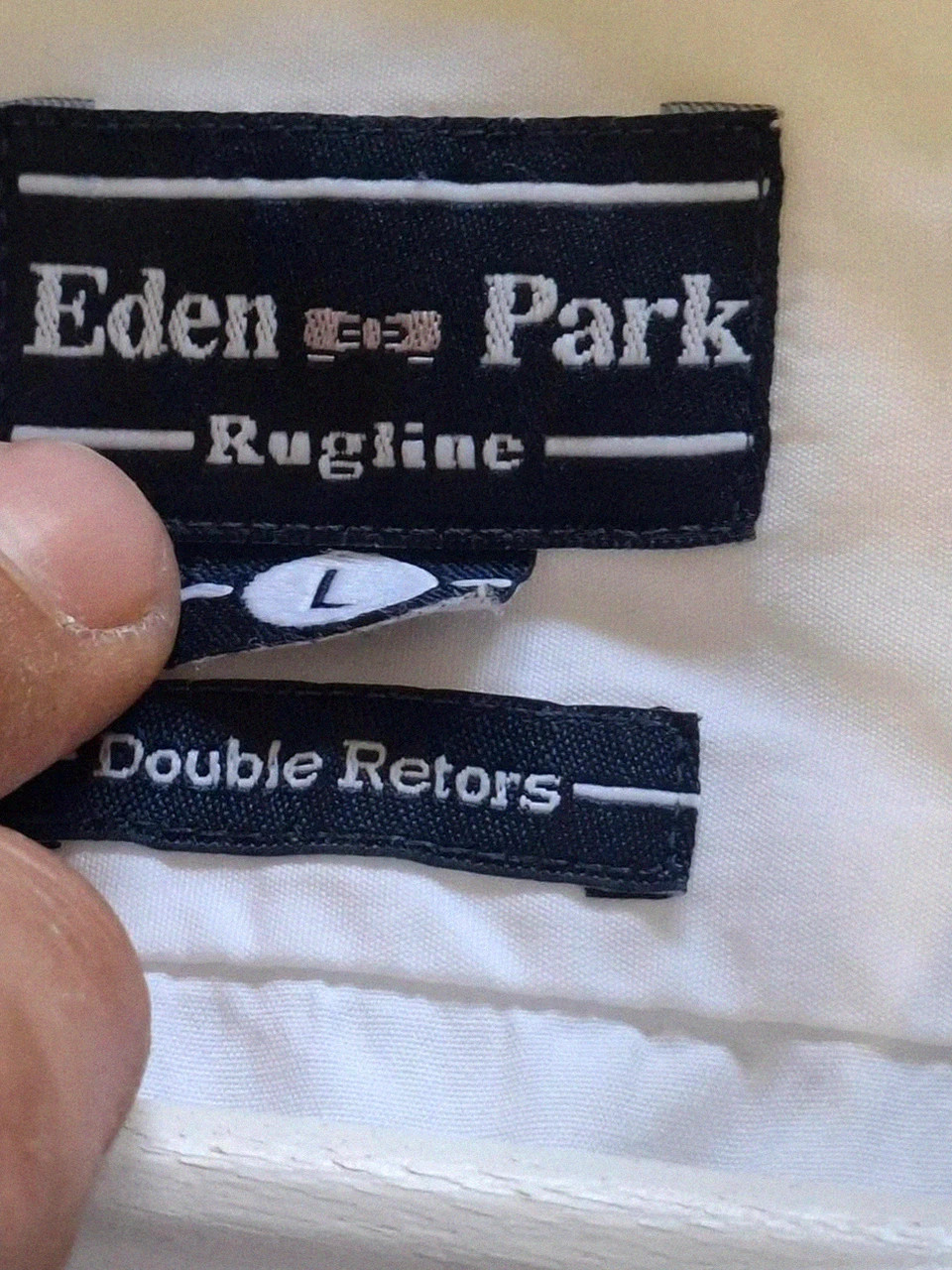 Chemise Eden Park Vintage Rugline - Rare pièce avec broderie Fidji au dos - Taille L – Eden Park – taille L 5