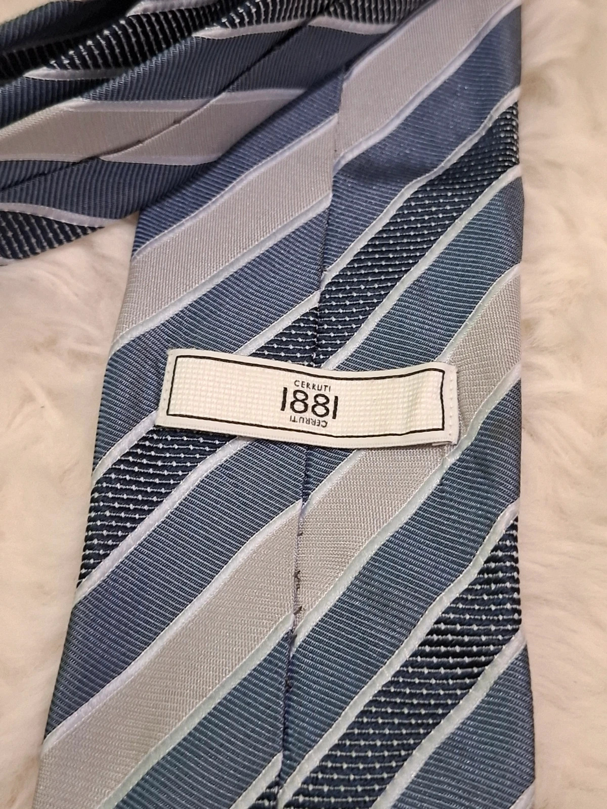 Cravate Chic Rayée / Business Cerruti 1881 100% Soie – Cerruti 1881 3