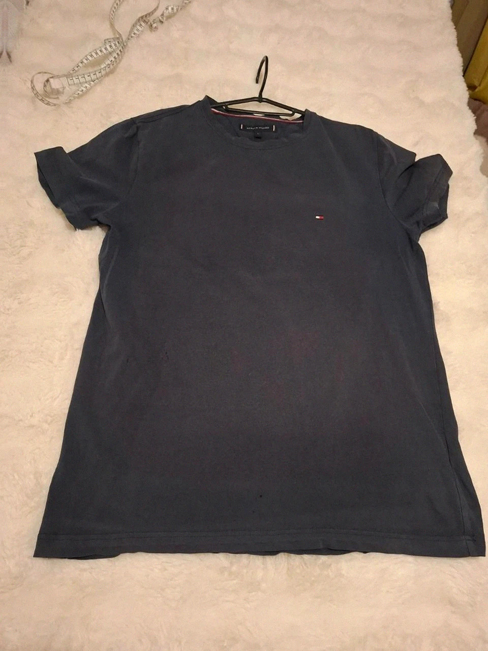 T-shirt Bleu Marine Tommy Hilfiger - Taille L