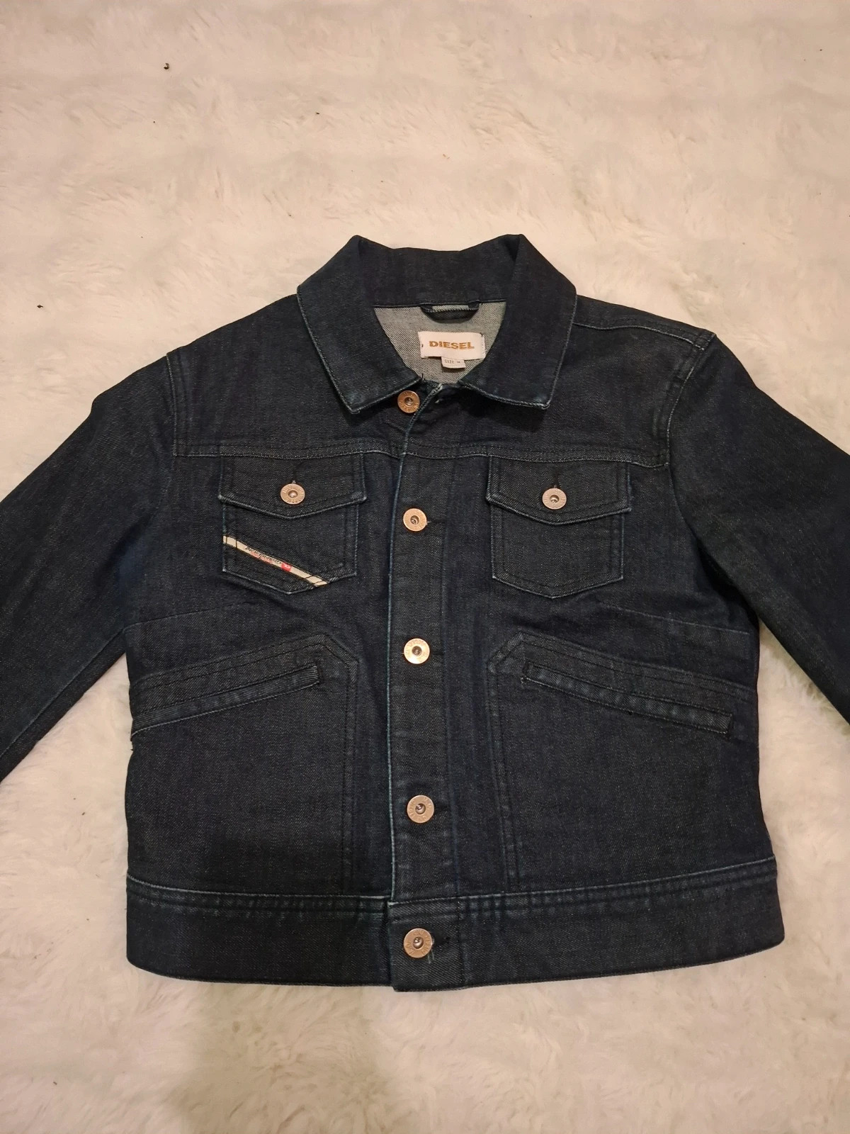 Veste en Jean / Blouson Denim Diesel Bleu Brut T.M / M – Diesel – taille M / 38 / 10 3