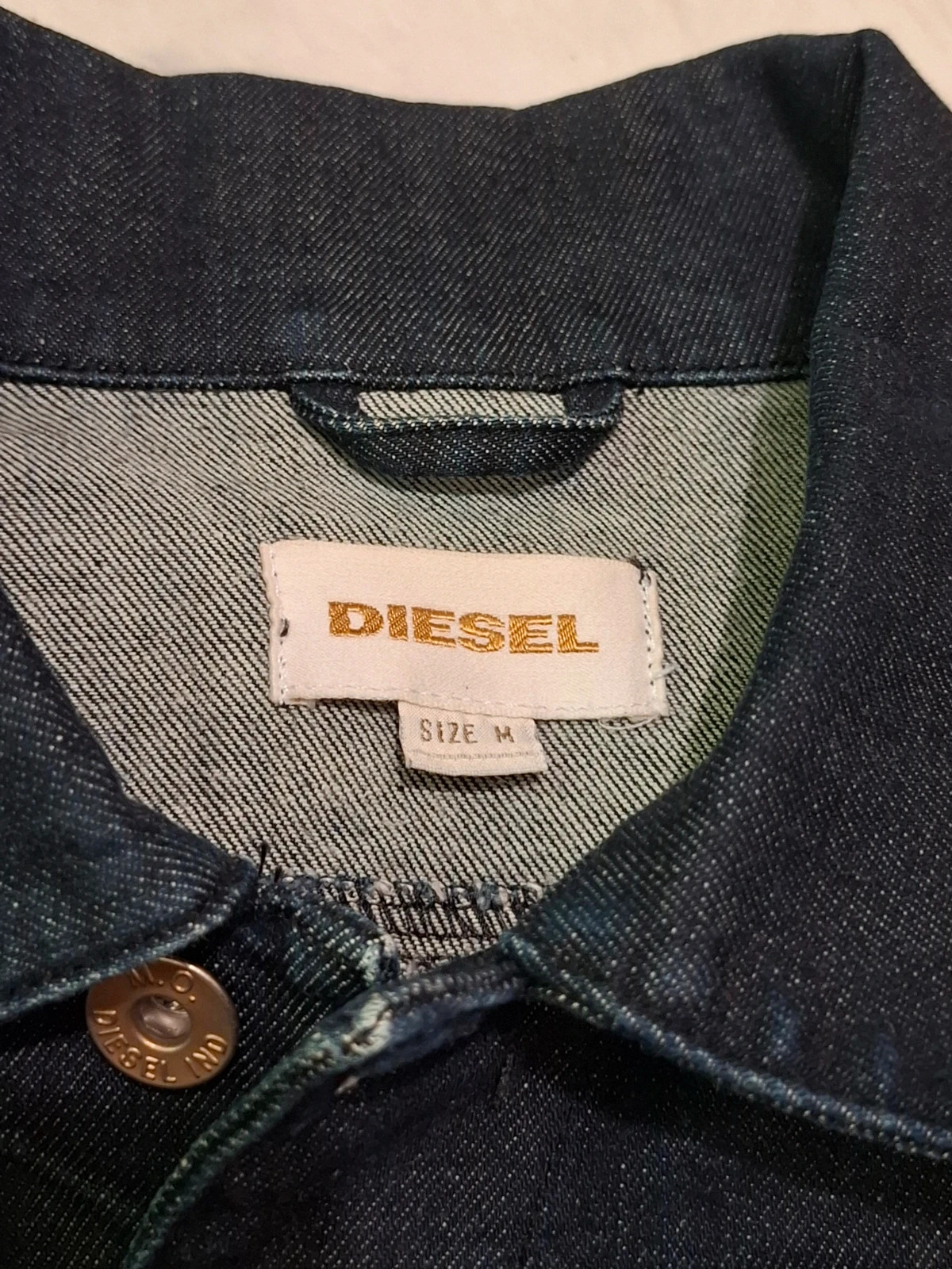 Veste en Jean / Blouson Denim Diesel Bleu Brut T.M / M – Diesel – taille M / 38 / 10 4