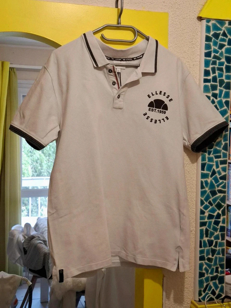 Polo blanc Ellesse Italia "Flavien" - Taille L – Ellesse – taille L 2