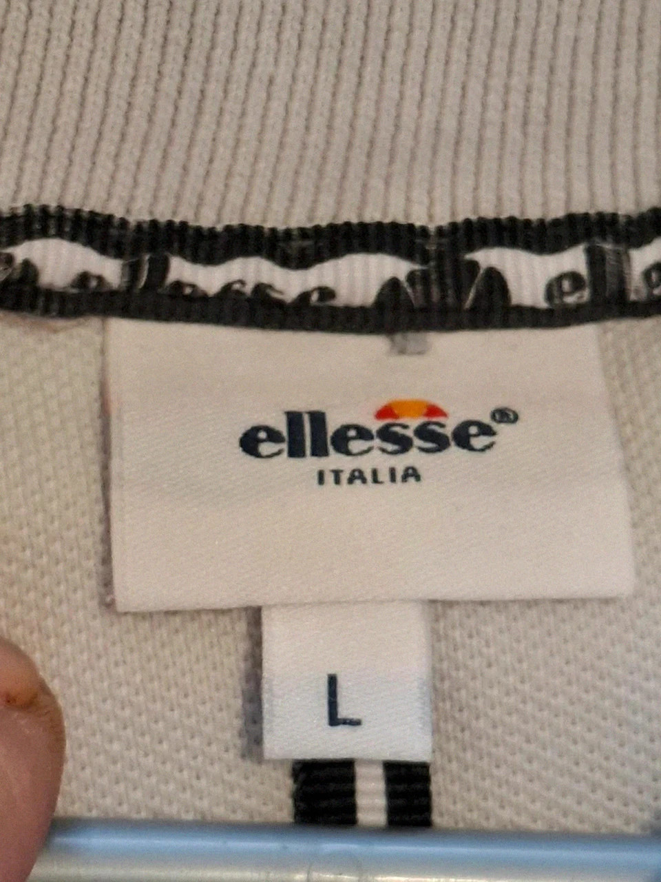 Polo blanc Ellesse Italia "Flavien" - Taille L – Ellesse – taille L 5
