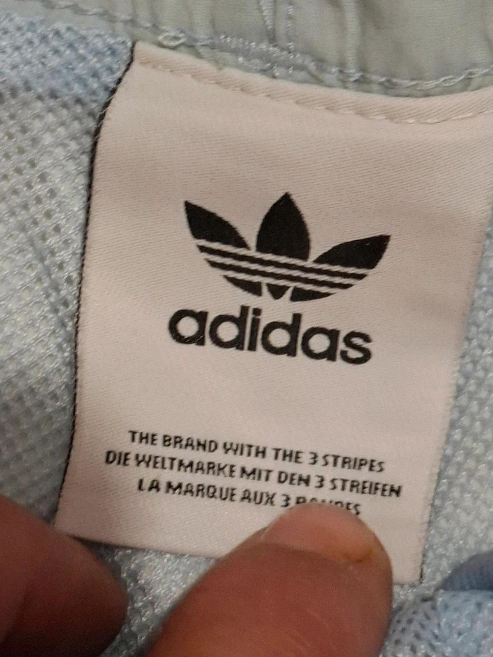 Short de bain bleu glacier / gris clair Adidas Originals - Taille M – adidas – taille M 4