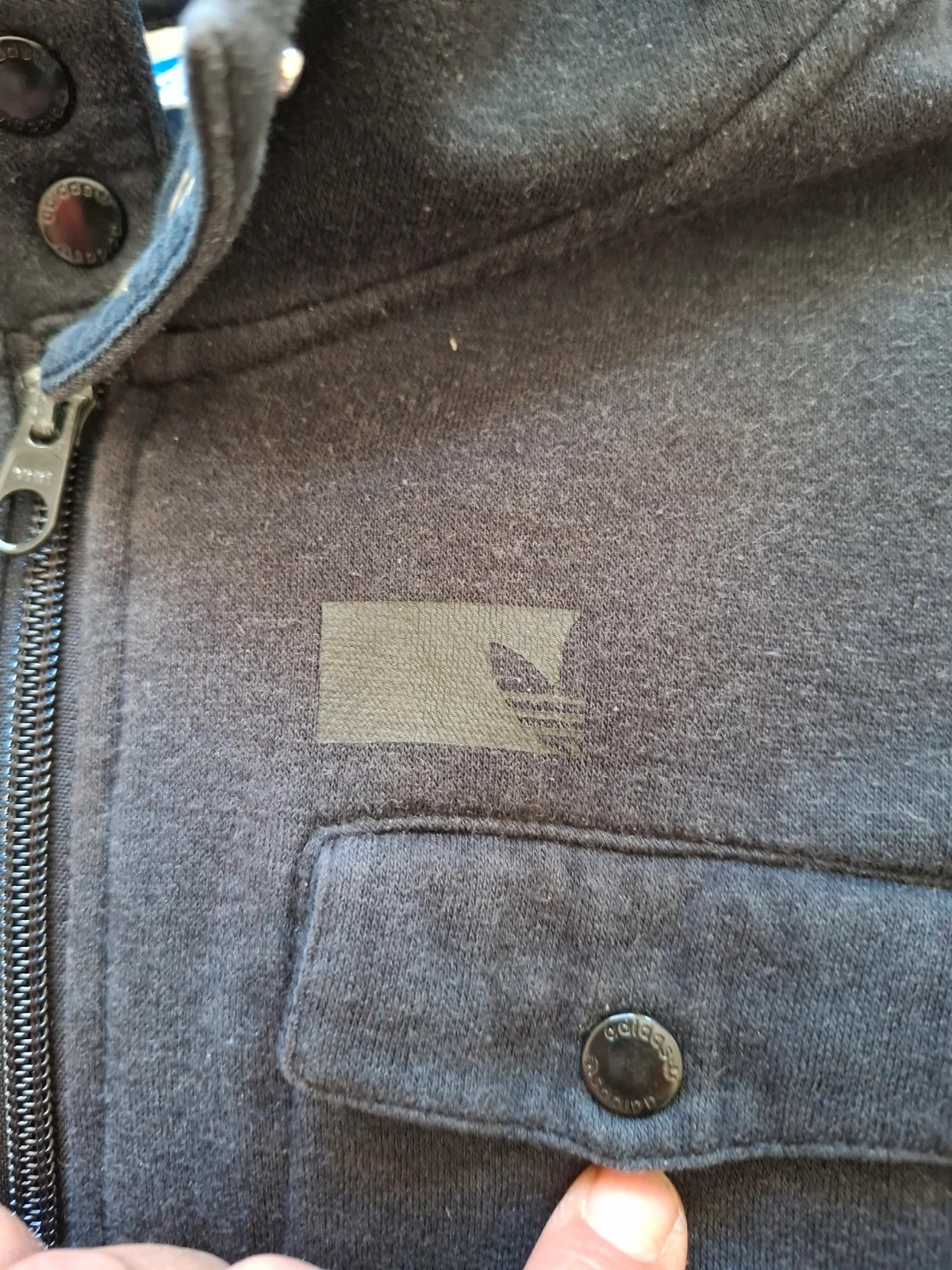 Gilet / Sweat Zippé à Capuche Adidas Noir T.34 / S – adidas – taille S / 36 / 8 3