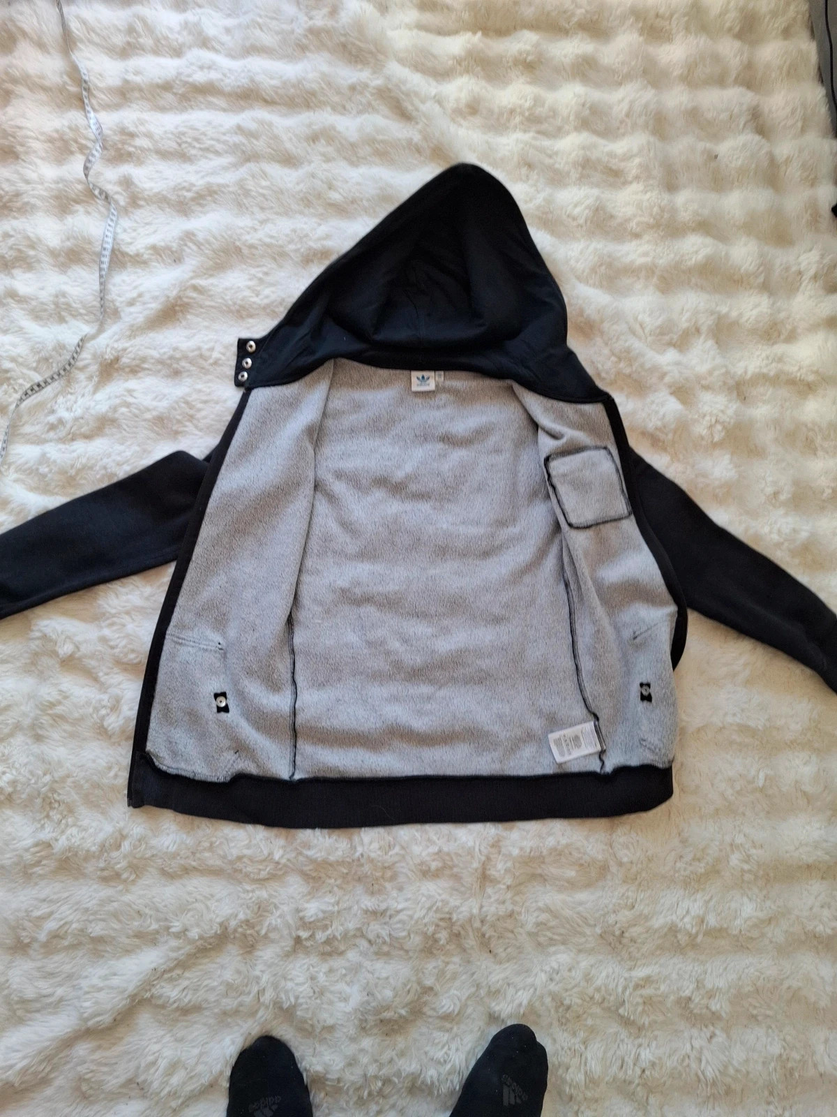 Gilet / Sweat Zippé à Capuche Adidas Noir T.34 / S – adidas – taille S / 36 / 8 5