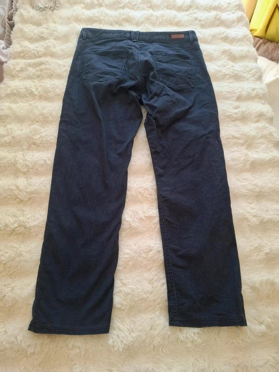 Chino / Pantalon texturé Slim Fit Massimo Dutti - Bleu marine - Taille 30 (EUR 38) – Massimo Dutti – taille W28 | FR 38 4
