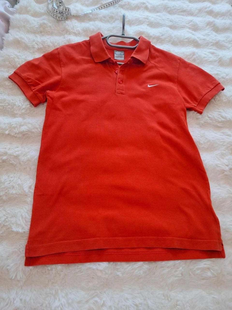 Polo vintage orange Nike - Taille S