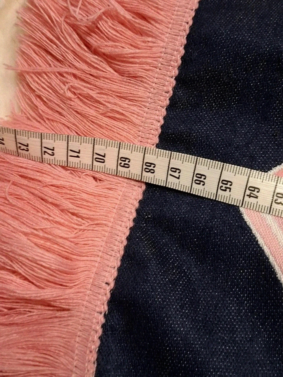 Écharpe Stade Français Paris Rugby Officielle – Vintage Circa 2005 – Marine & Rose – Stade Francais 5