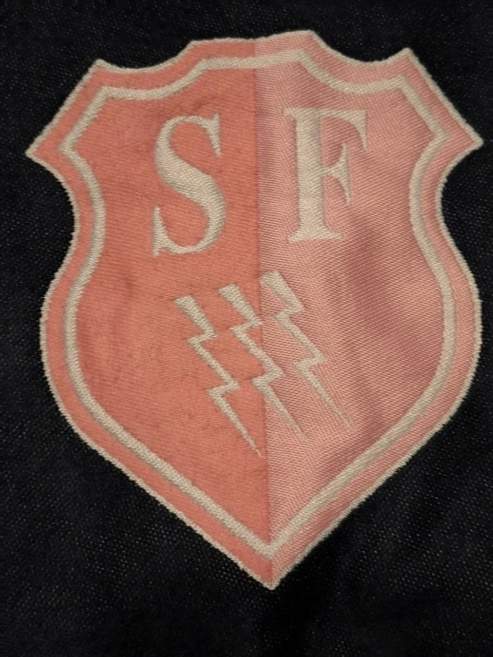 Écharpe Stade Français Paris Rugby Officielle – Vintage Circa 2005 – Marine & Rose – Stade Francais 2