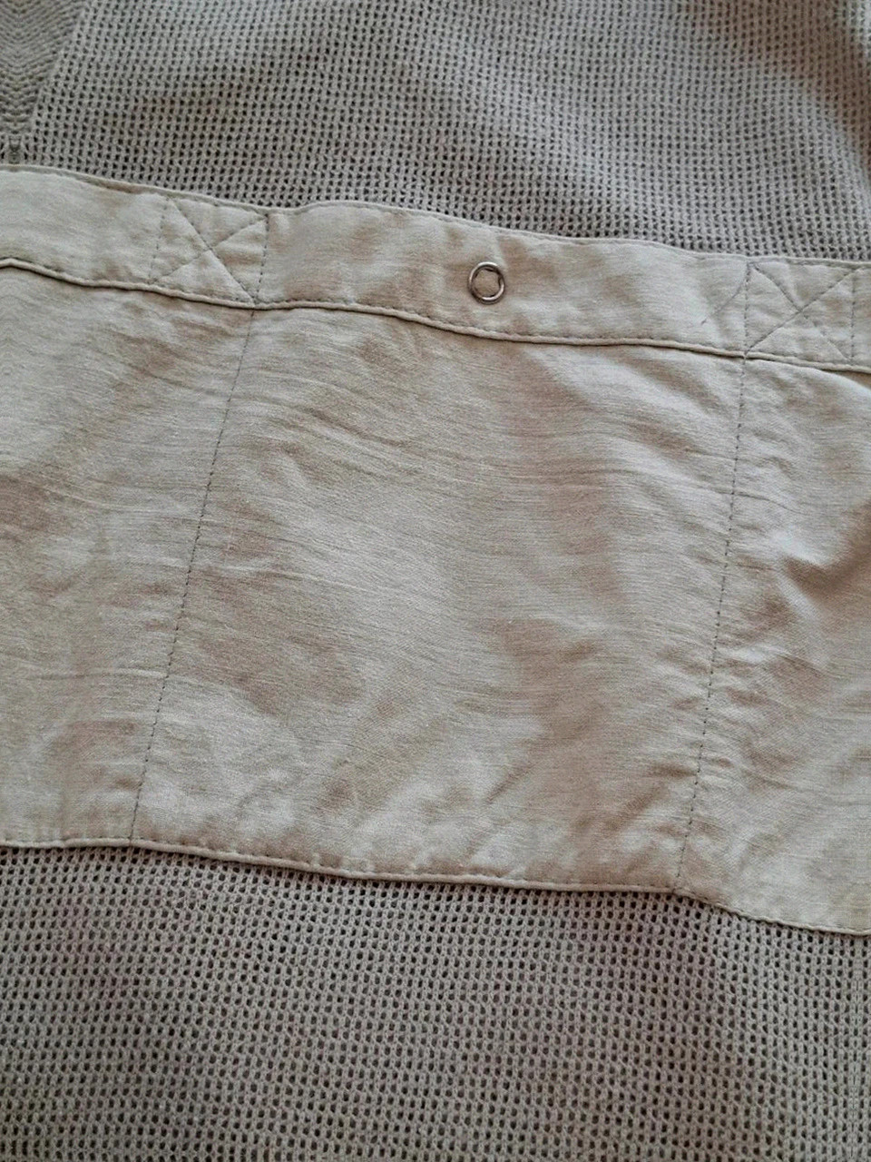 Polo beige vintage à empiècements manches courtes - Taille M (39/40) – Vintage – taille M 5
