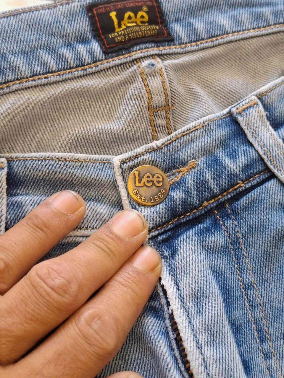 Jean "Luke" Lee - Délavage clair - L34 W32 – Lee – taille W32 | FR 42 2