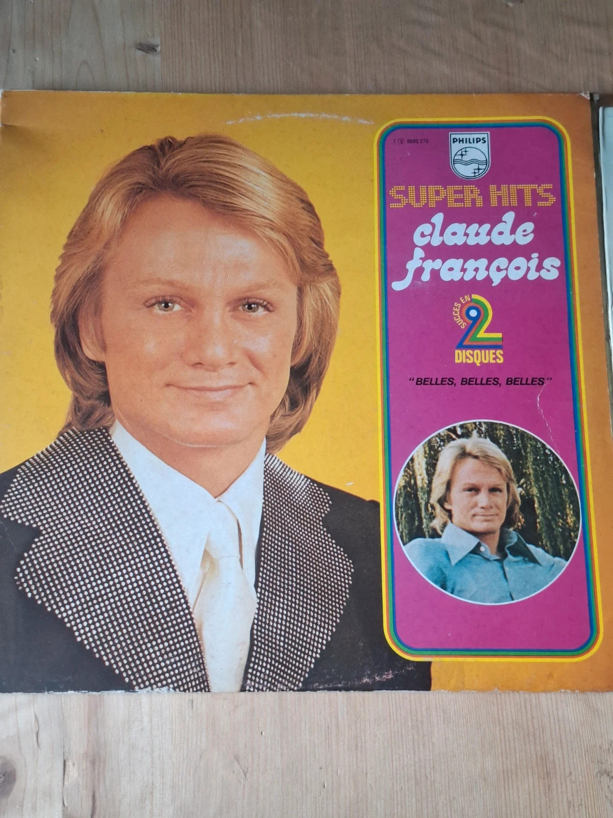 lot de 2 vinyle claude francois 2