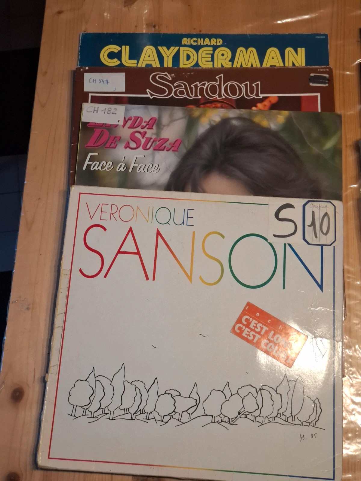 lot vinyle variété francaise 2