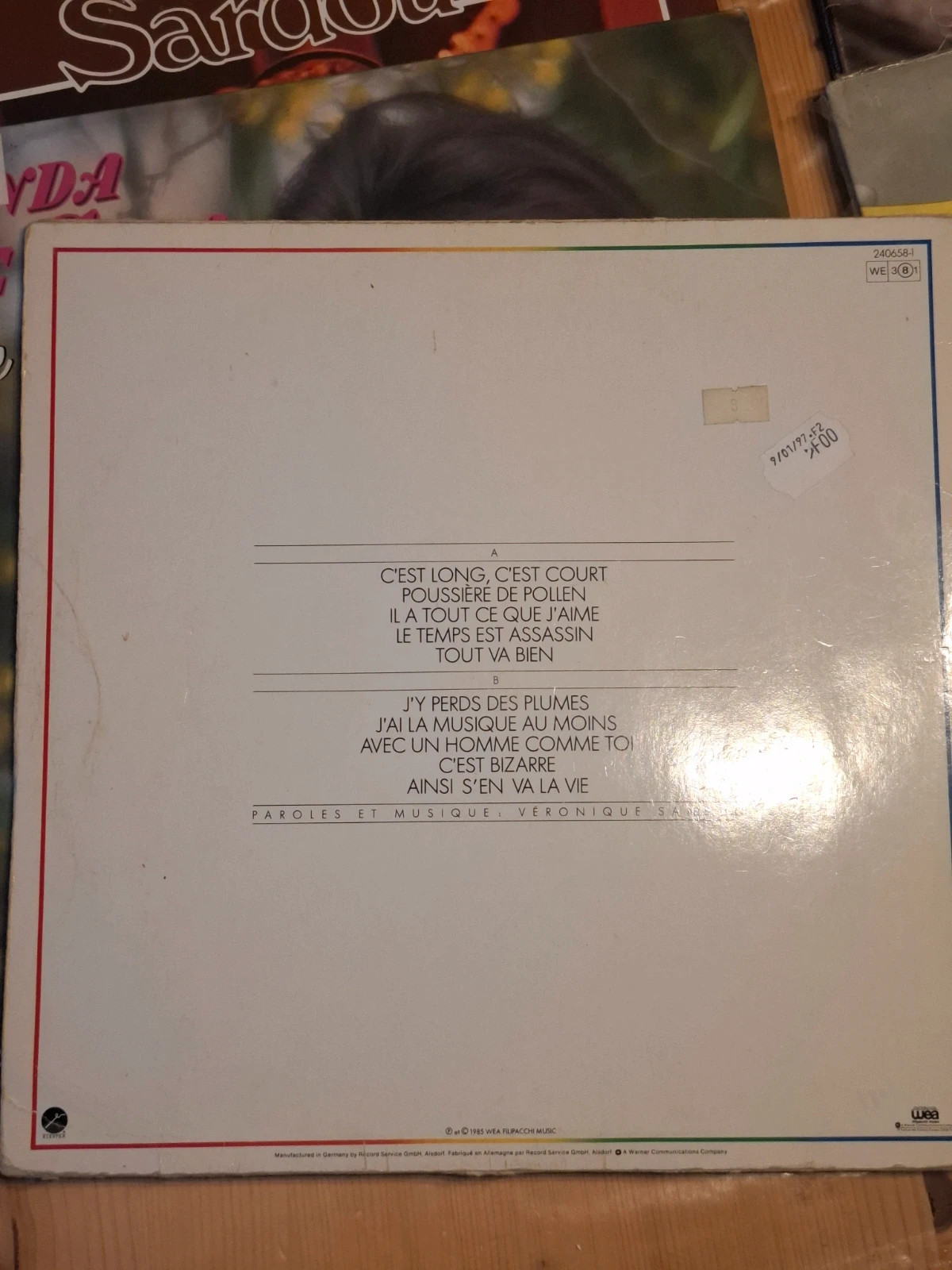 lot vinyle variété francaise 5