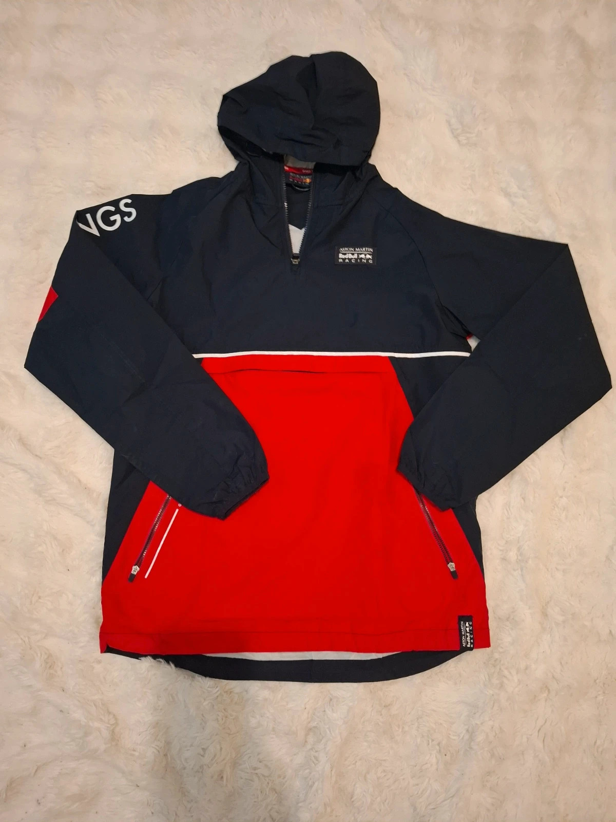 Veste / Coupe-vent Anorak Rétro Aston Martin Red Bull Racing F1 T.L / L – Aston Martin – taille L 2