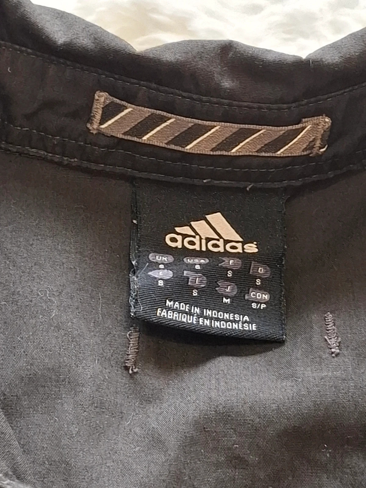 Chemise Manches Courtes Cargo / Casual Adidas Noir T.S / S – adidas – taille S 4