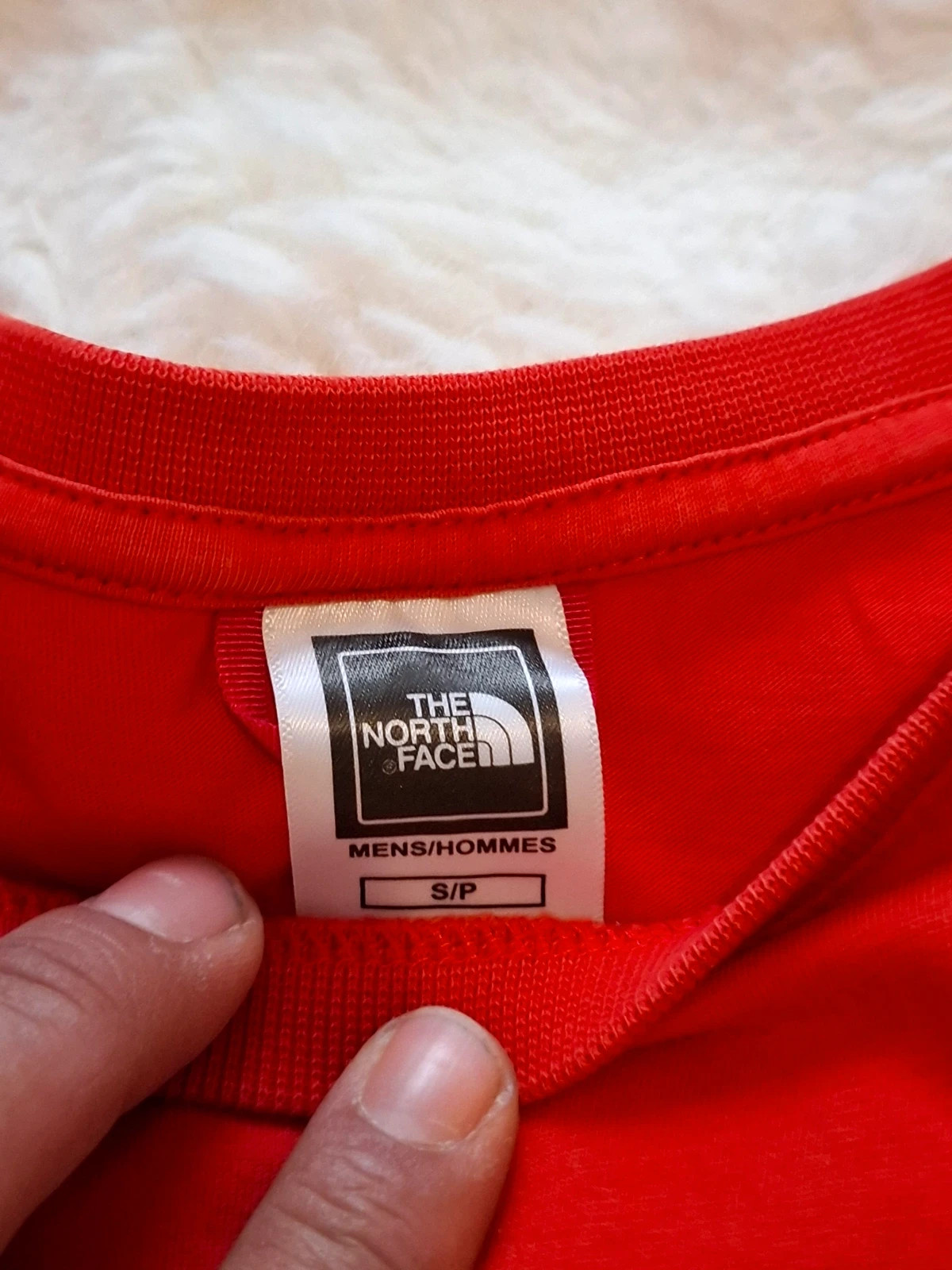 T-shirt Manches Courtes Rouge The North Face T.S / S – The North Face – taille S 3