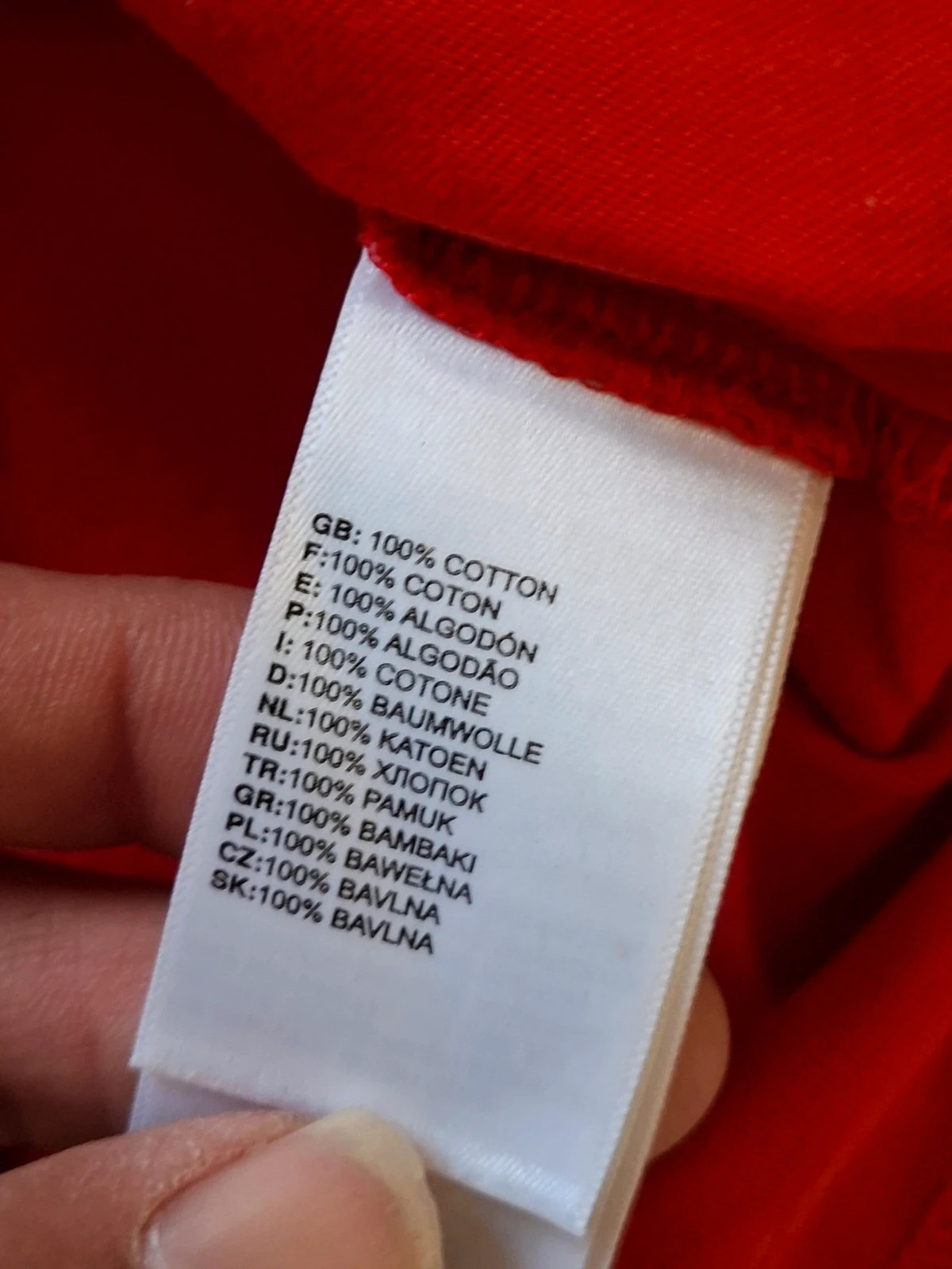 T-shirt Manches Courtes Rouge The North Face T.S / S – The North Face – taille S 4