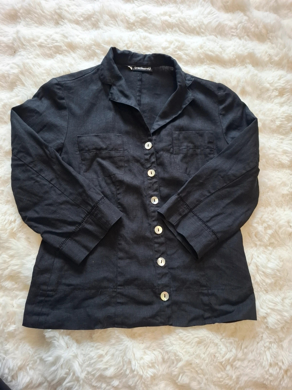 Veste / Blazer Léger Noir Cacharel T.38 / M – Cacharel – taille M / 38 / 10 2