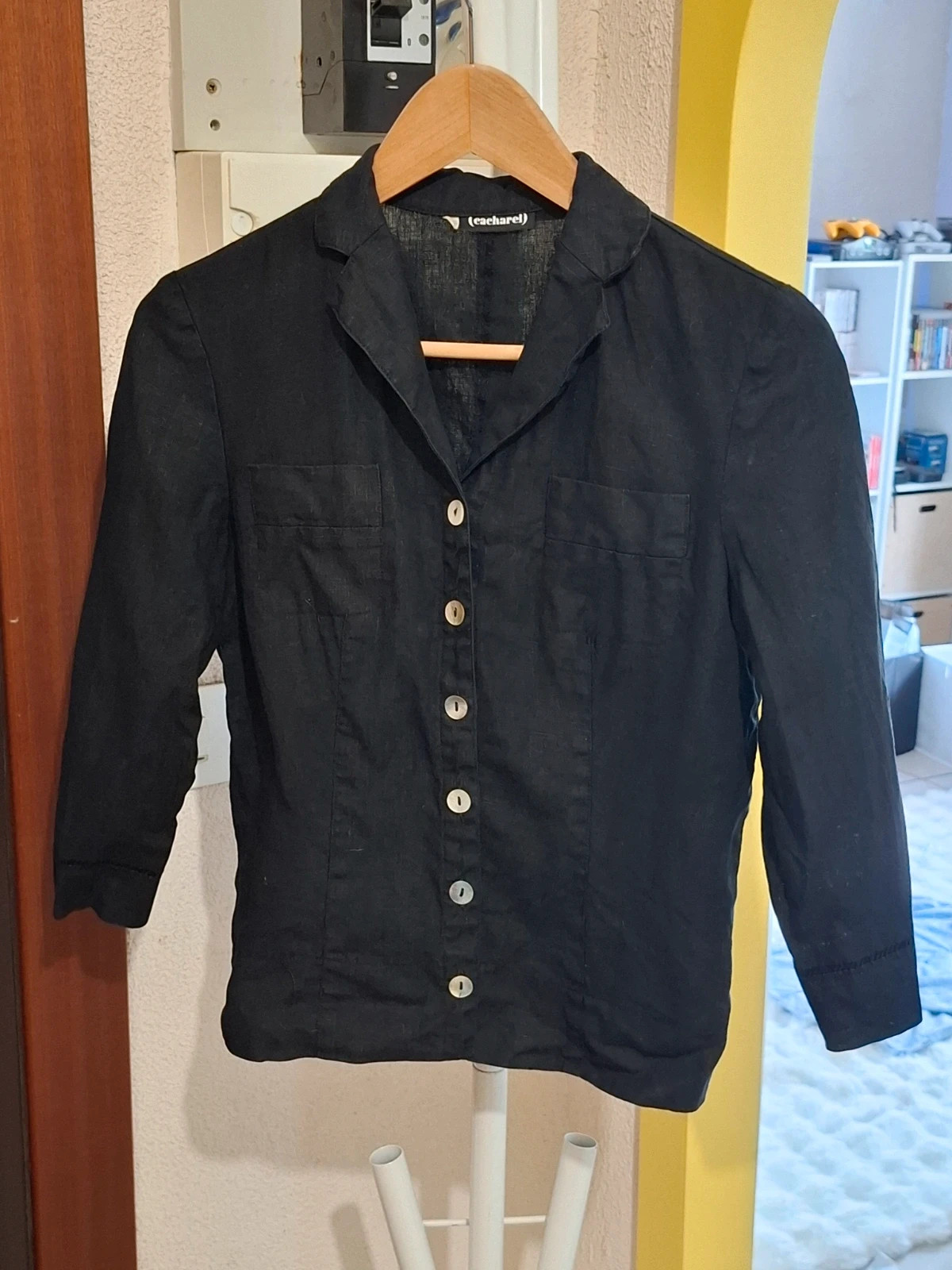 Veste / Blazer Léger Noir Cacharel T.38 / M