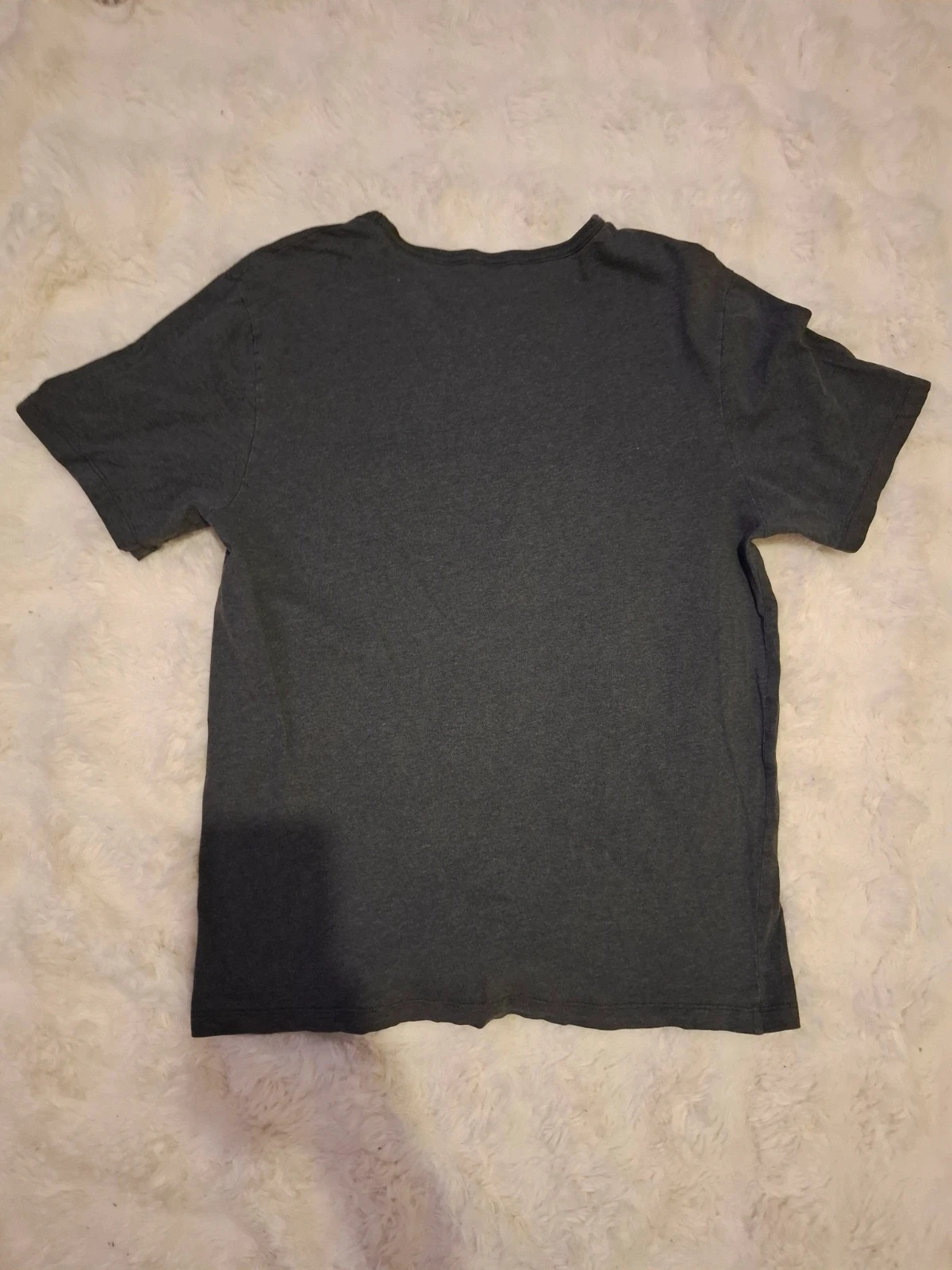 T-shirt Manches Courtes Col V Hugo Boss Gris Chiné T.L / L – Hugo Boss – taille L 4