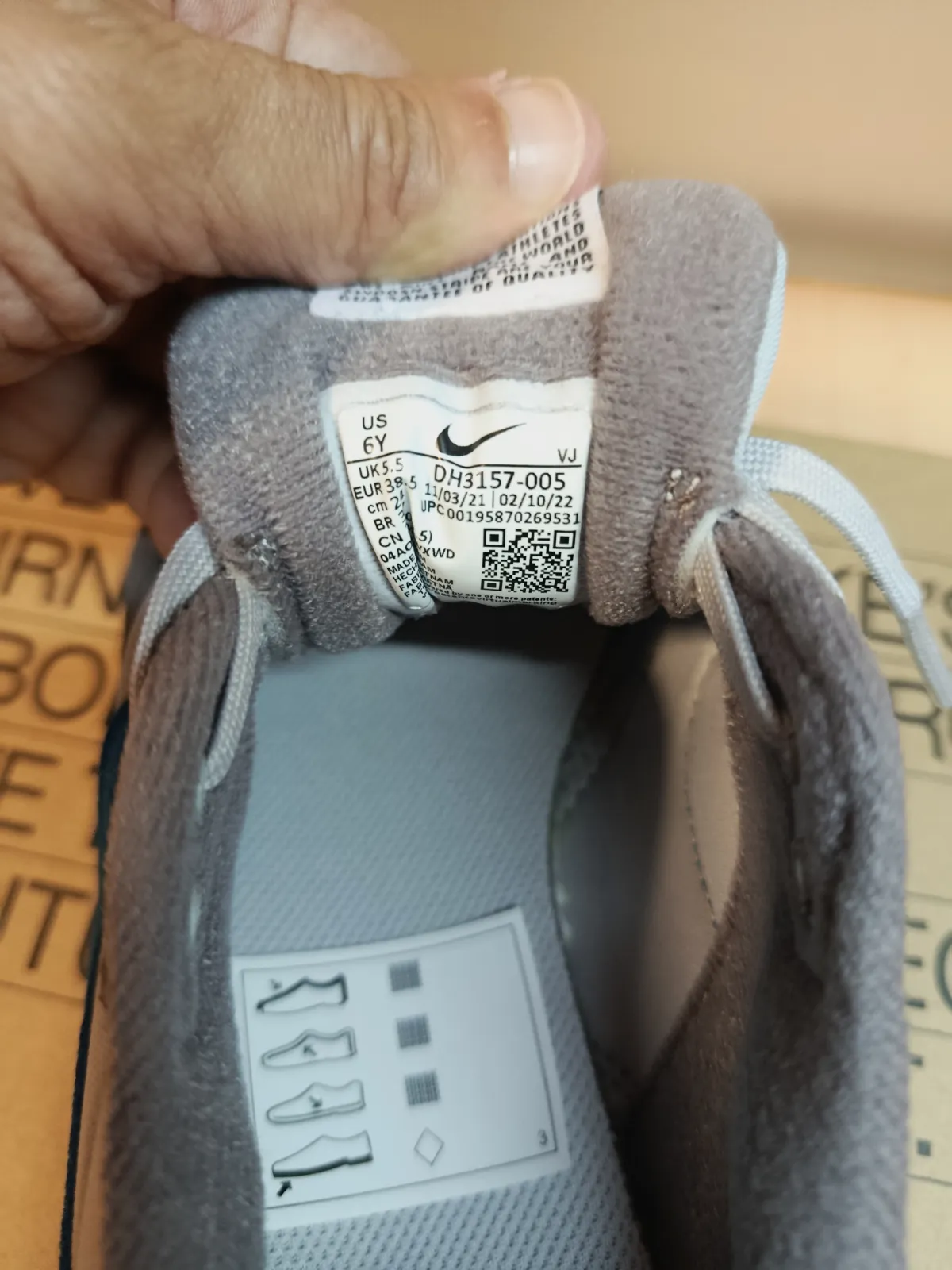 Nike Air Max Dawn Grey Blue (38.5 / 6Y) – Nike – taille EU 38 2