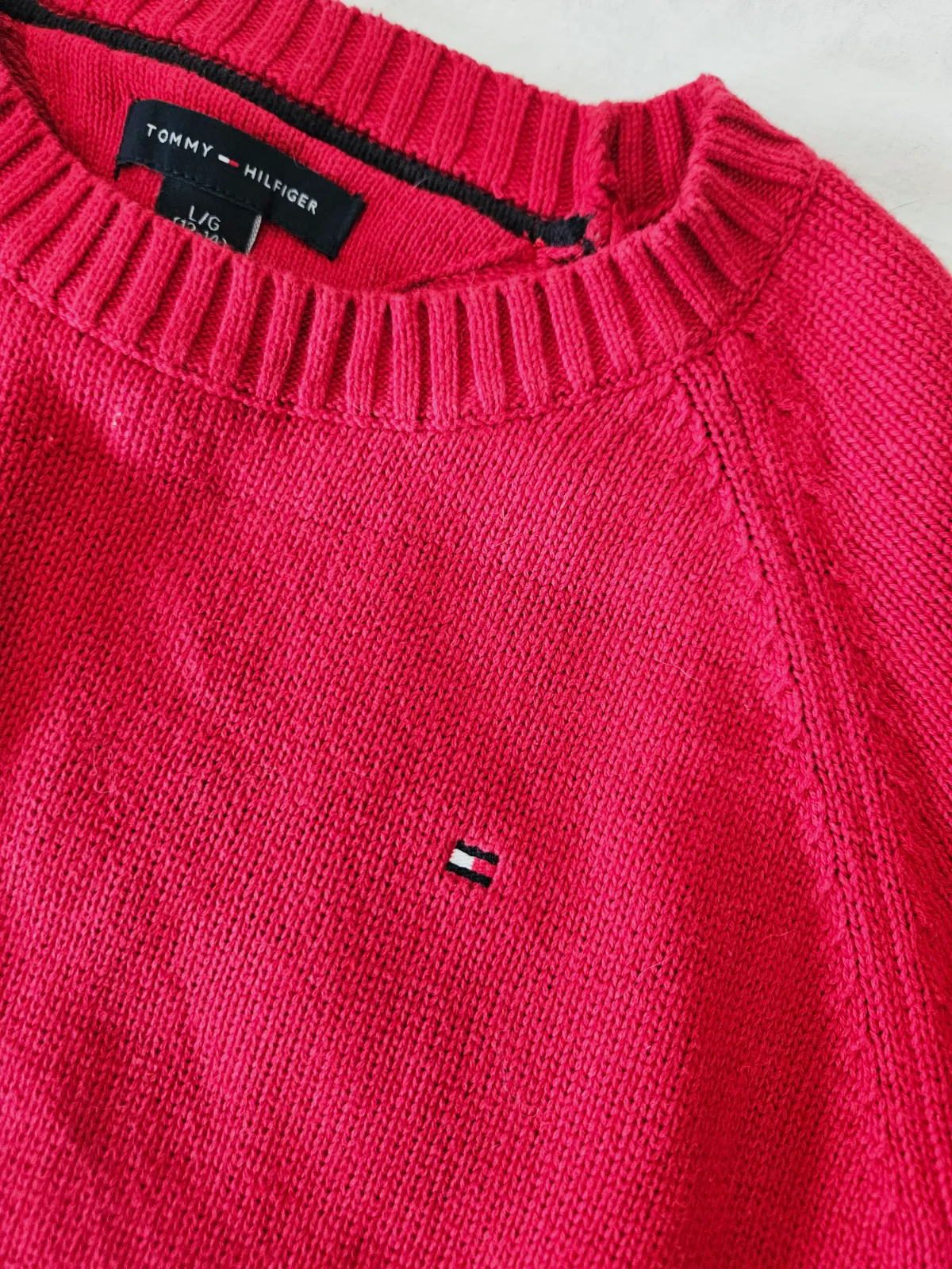 Pull grosse maille tommy – Tommy Hilfiger – taille 12 ans 2