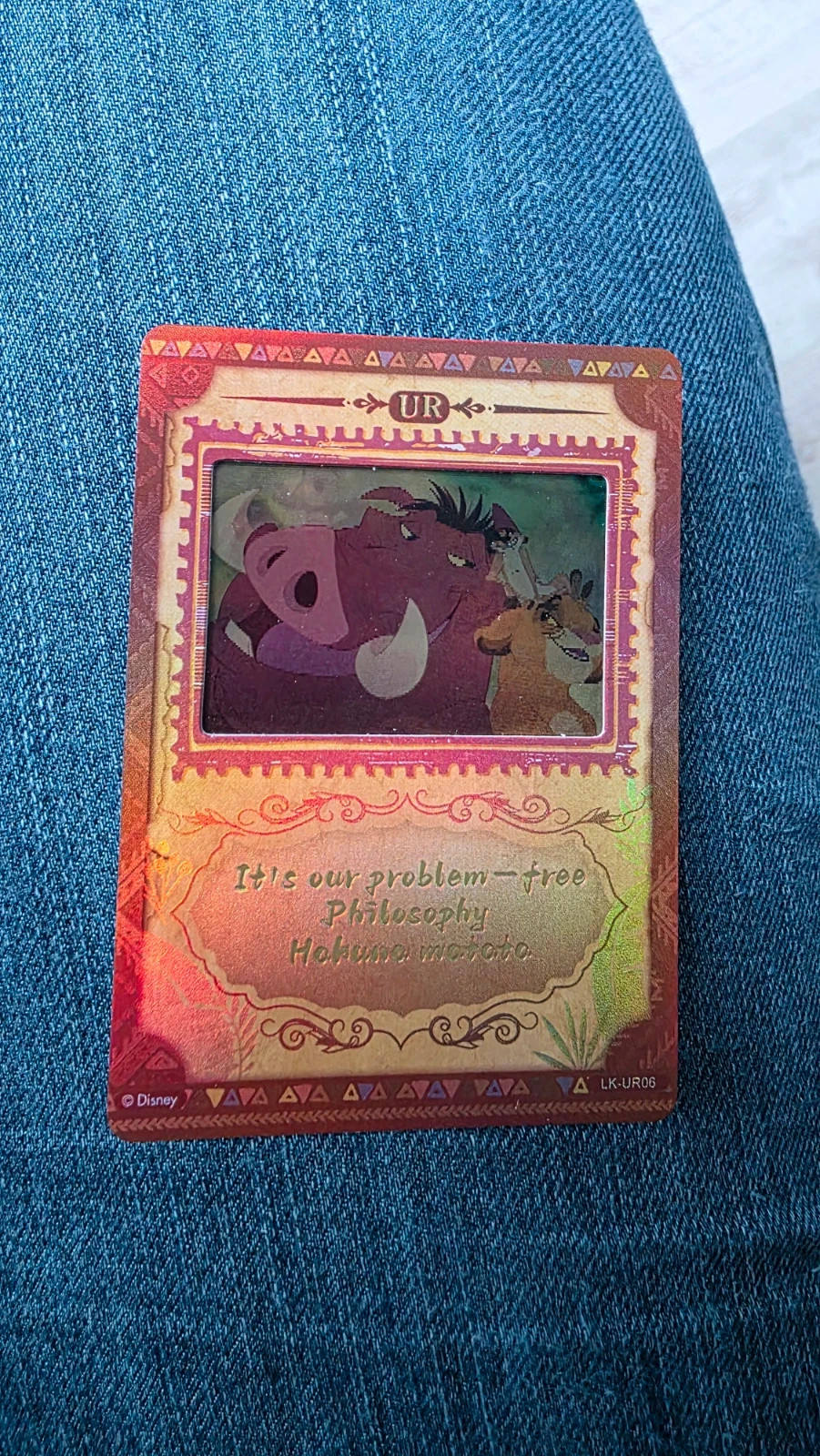 Carte Timon, Pumbaa et Simba – Cardfun 2