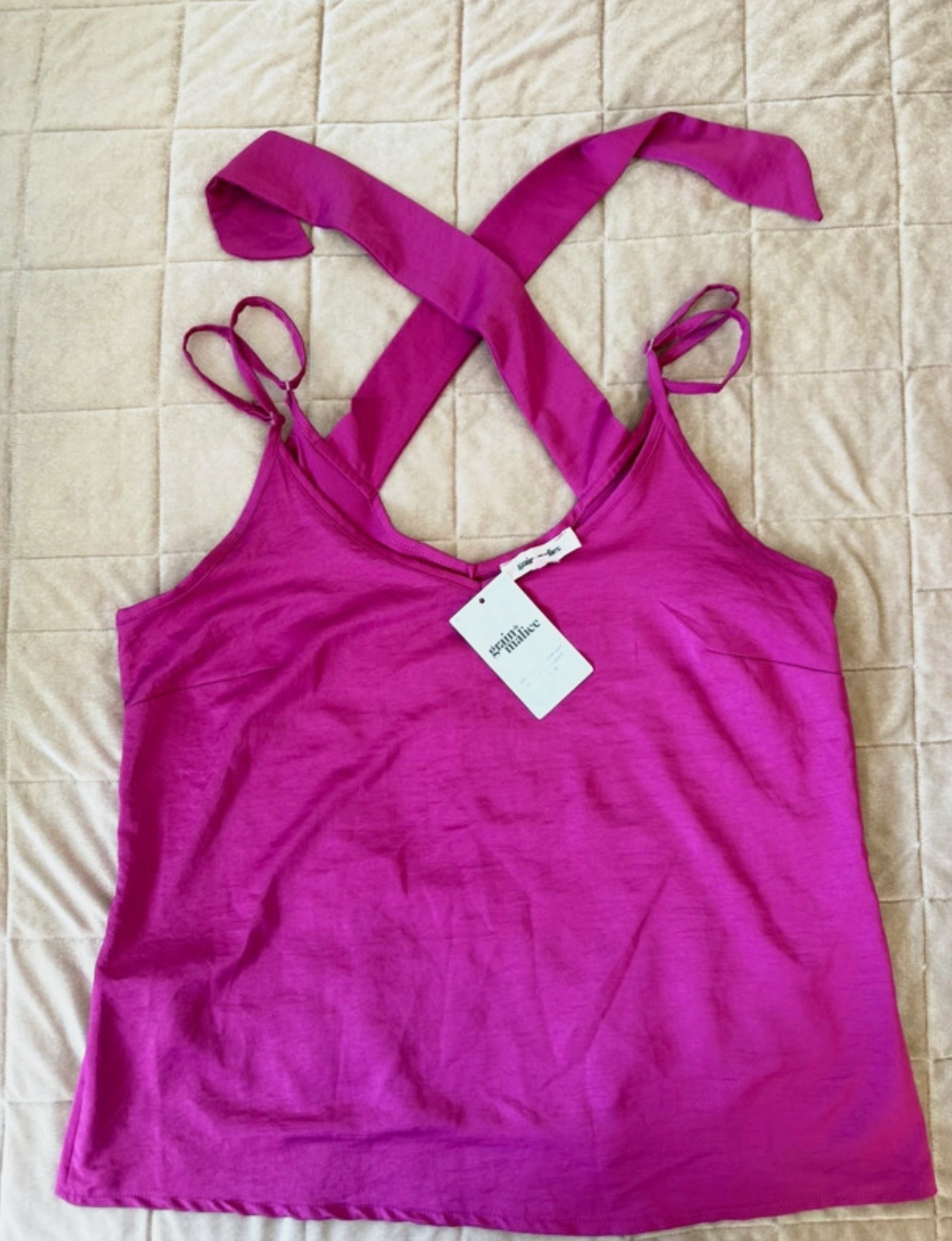 Top fuchsia Grain de Malice taille 40 neuf avec étiquette – Grain de Malic – taille L