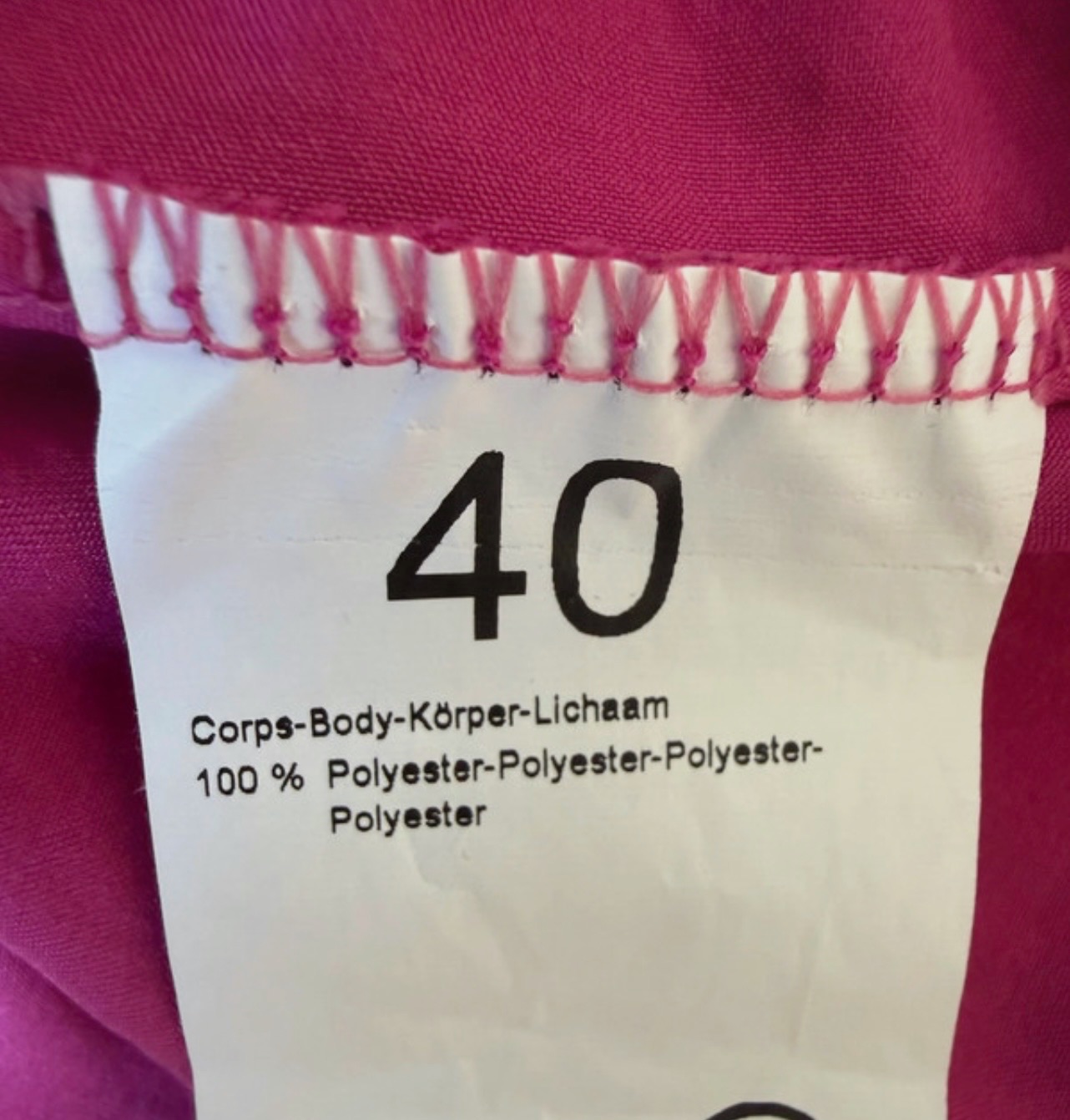 Top fuchsia Grain de Malice taille 40 neuf avec étiquette – Grain de Malic – taille L 3