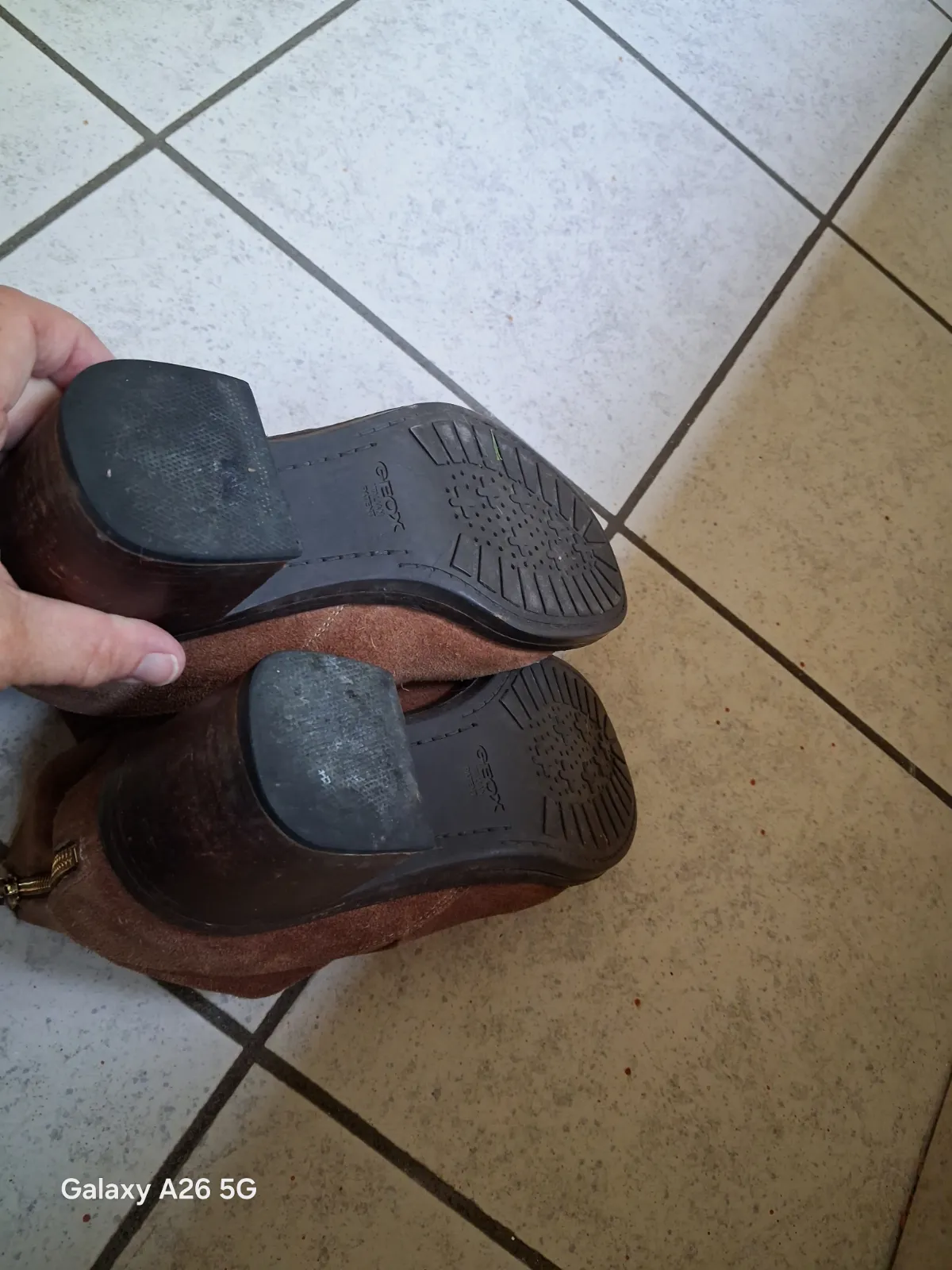 Bottes Nubuck Geox – Geox – taille EU 38 5
