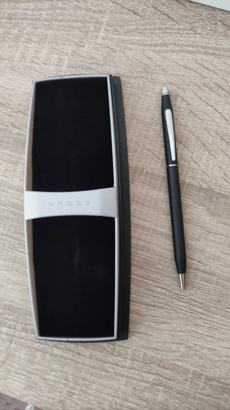Bolígrafo negro Cross en estuche a estrenar – Cross 2