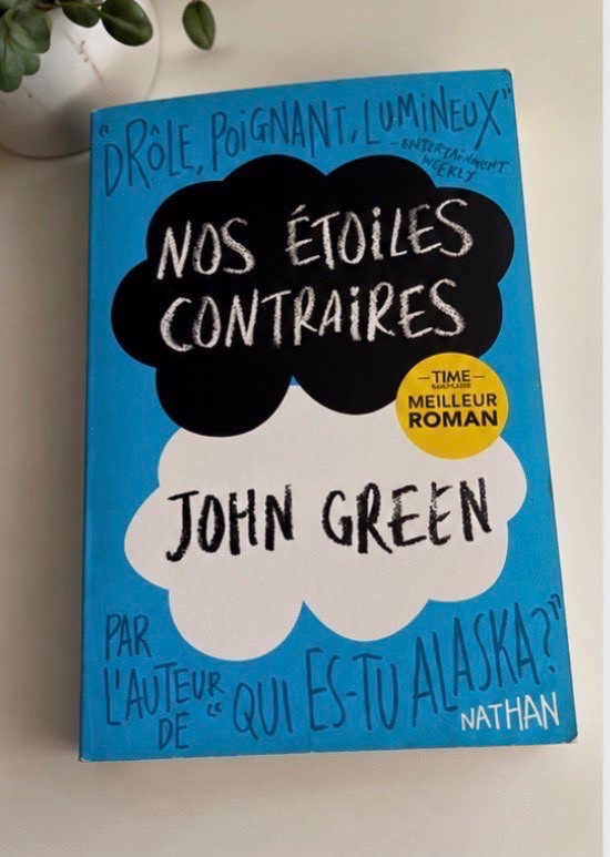 Livre Nos étoiles contraires John Green Nathan