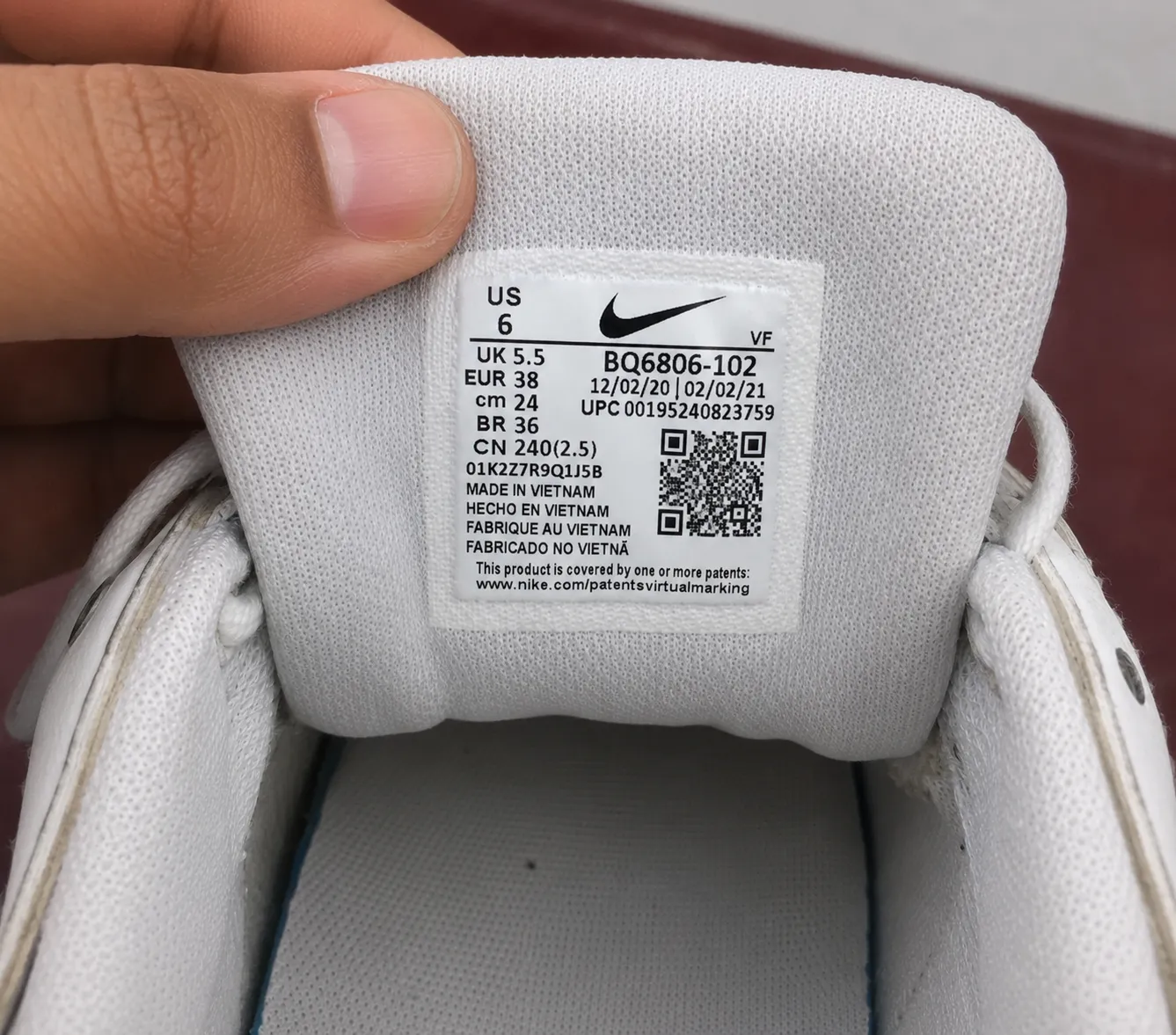 Sneaker Retro Weiß Beige Schwarz 3