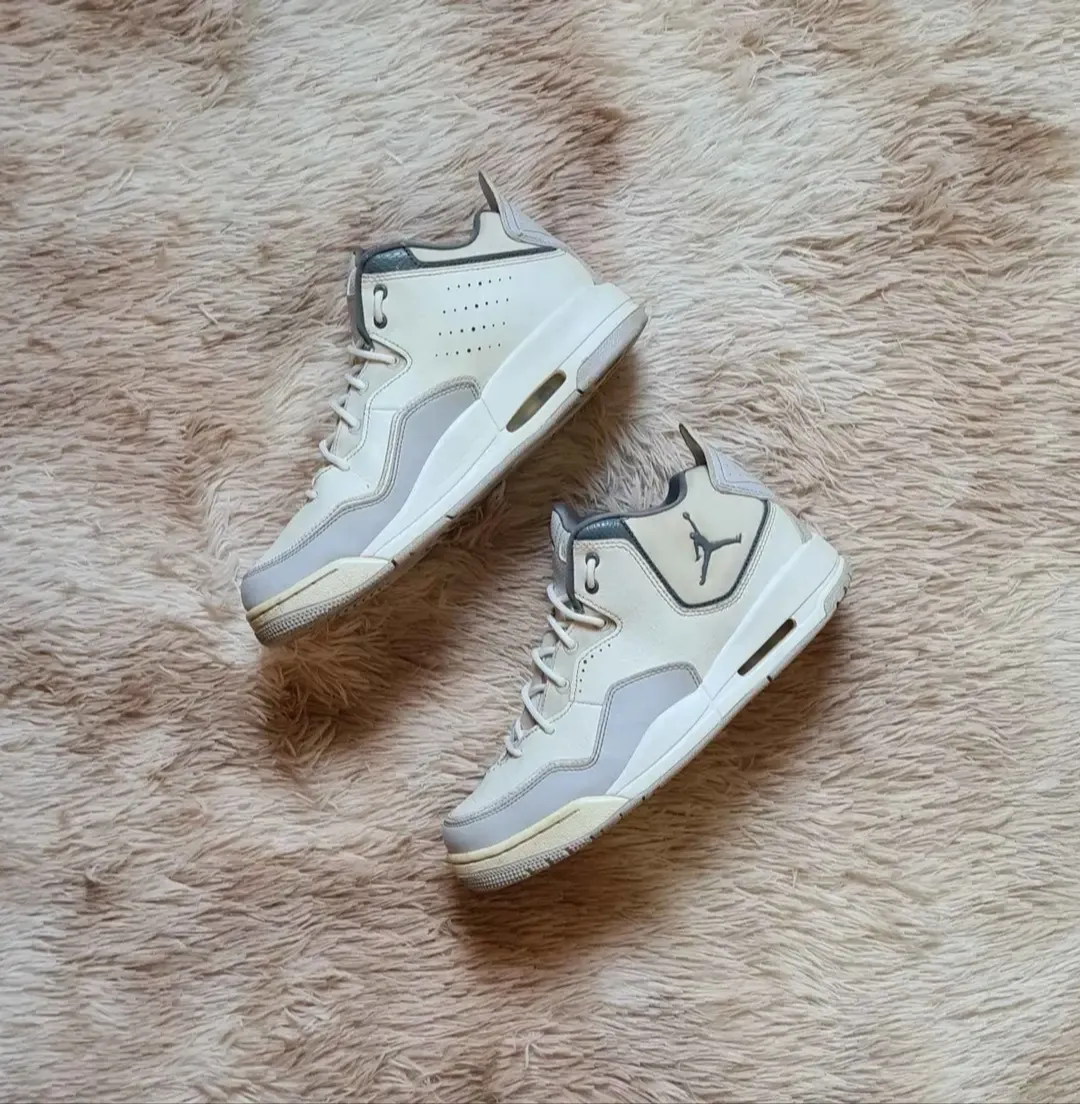 Jordan Basketballschuhe Weiß Blau High 2