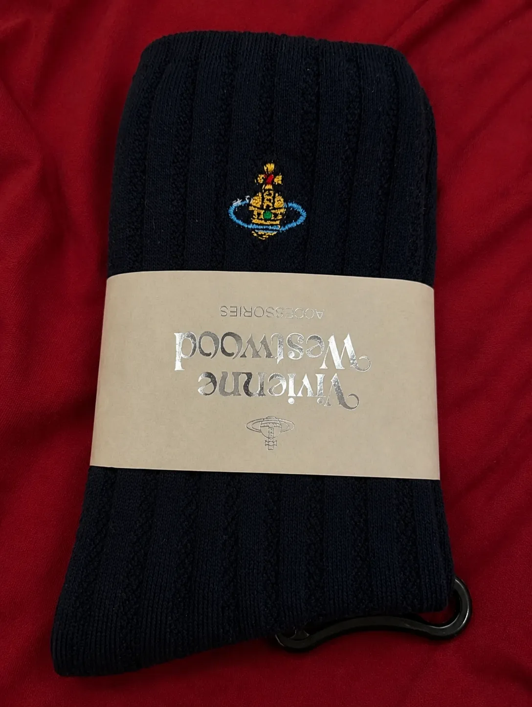 Chaussettes Vivienne Westwood noires orb