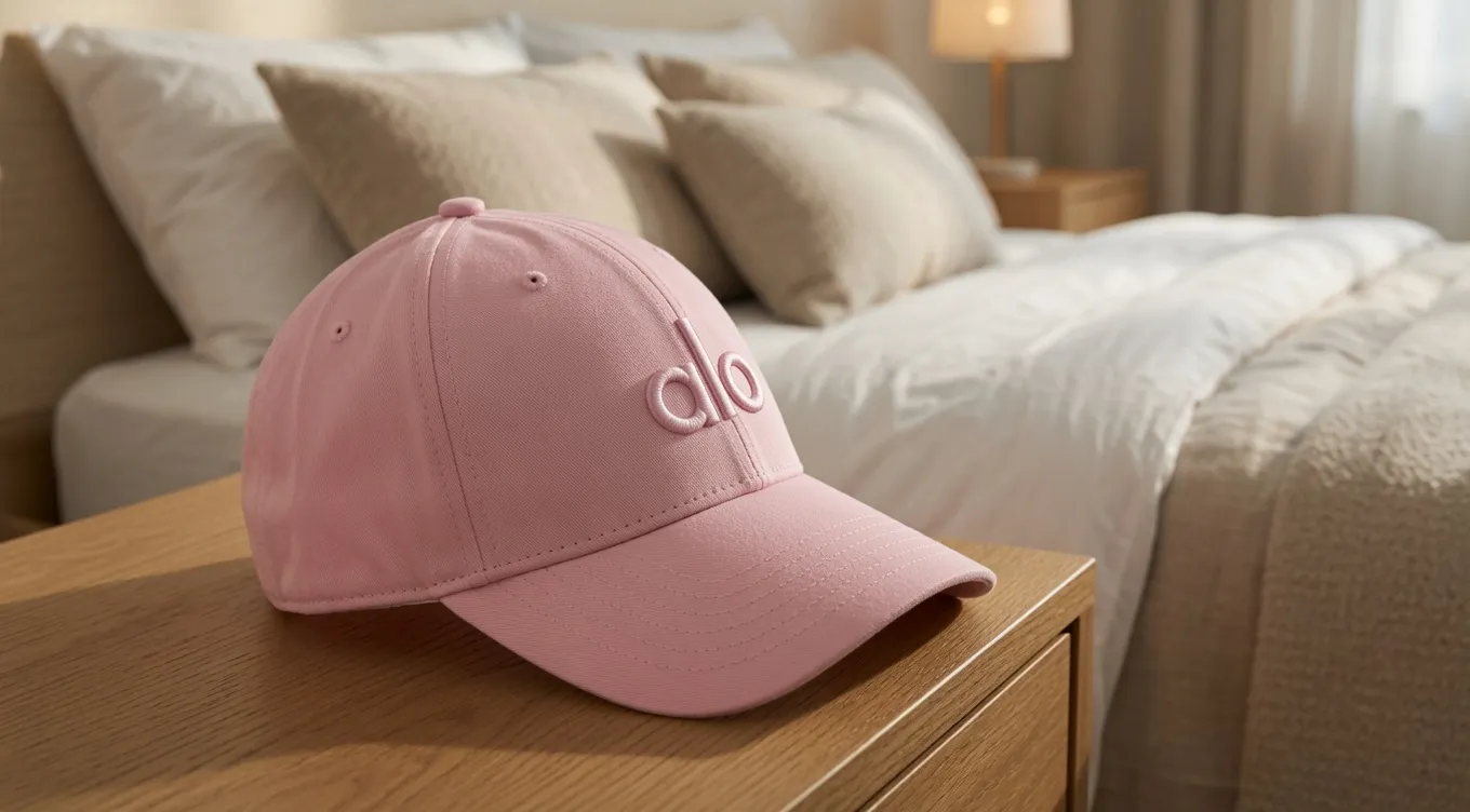 Casquette Alo rose - État neuf