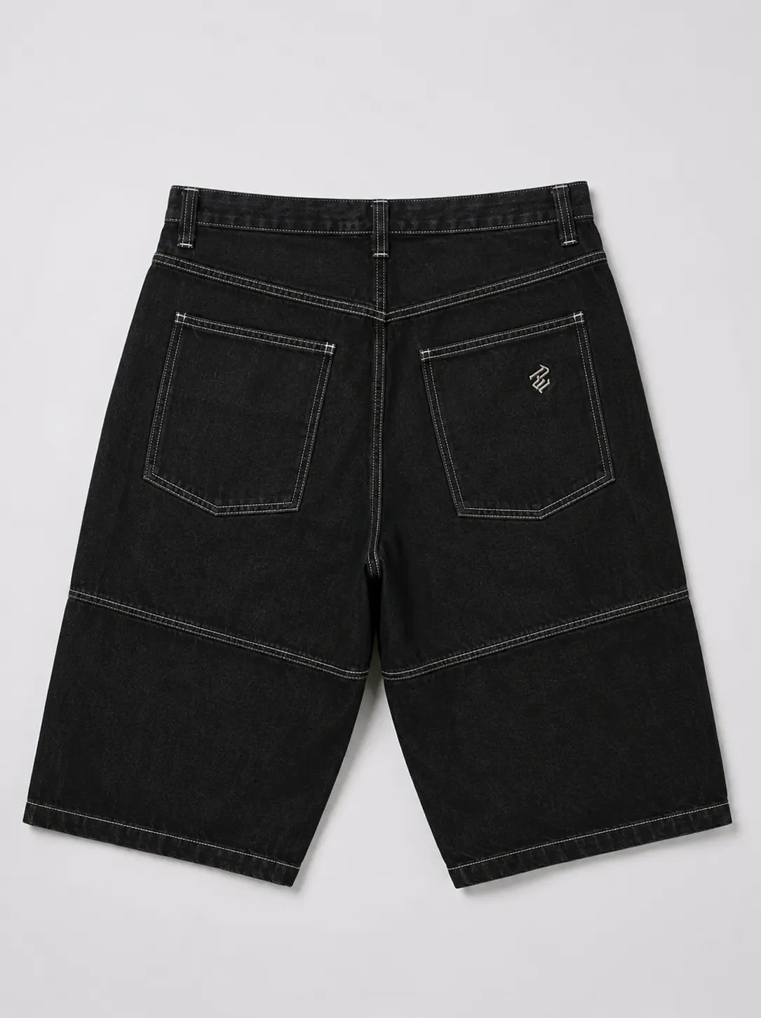 Short denim noir Dolce Gabbana cargo 2