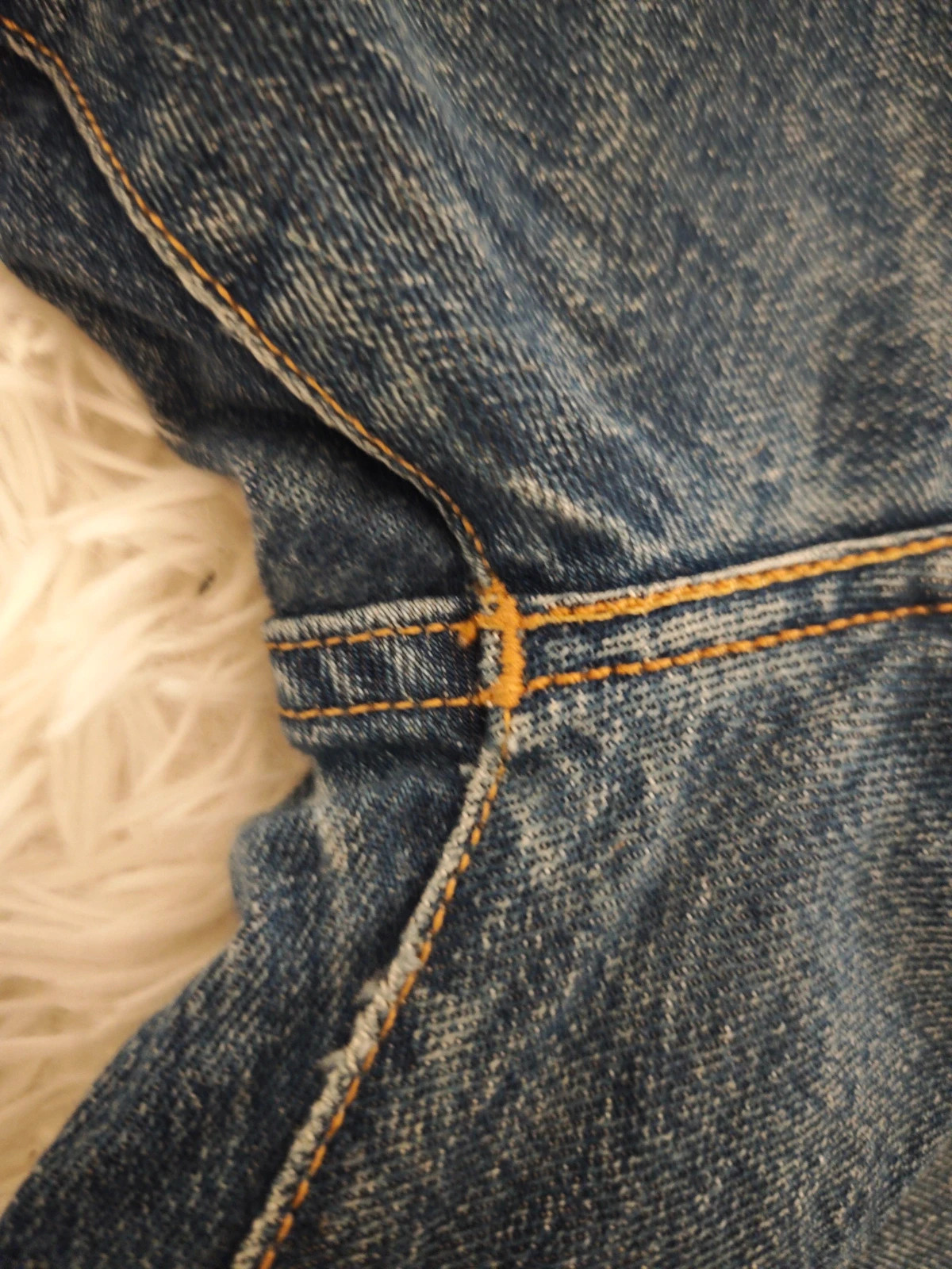 Jean Levi's 511 Slim Fit bleu foncé délavé – Levi's – taille W32 | FR 42 3
