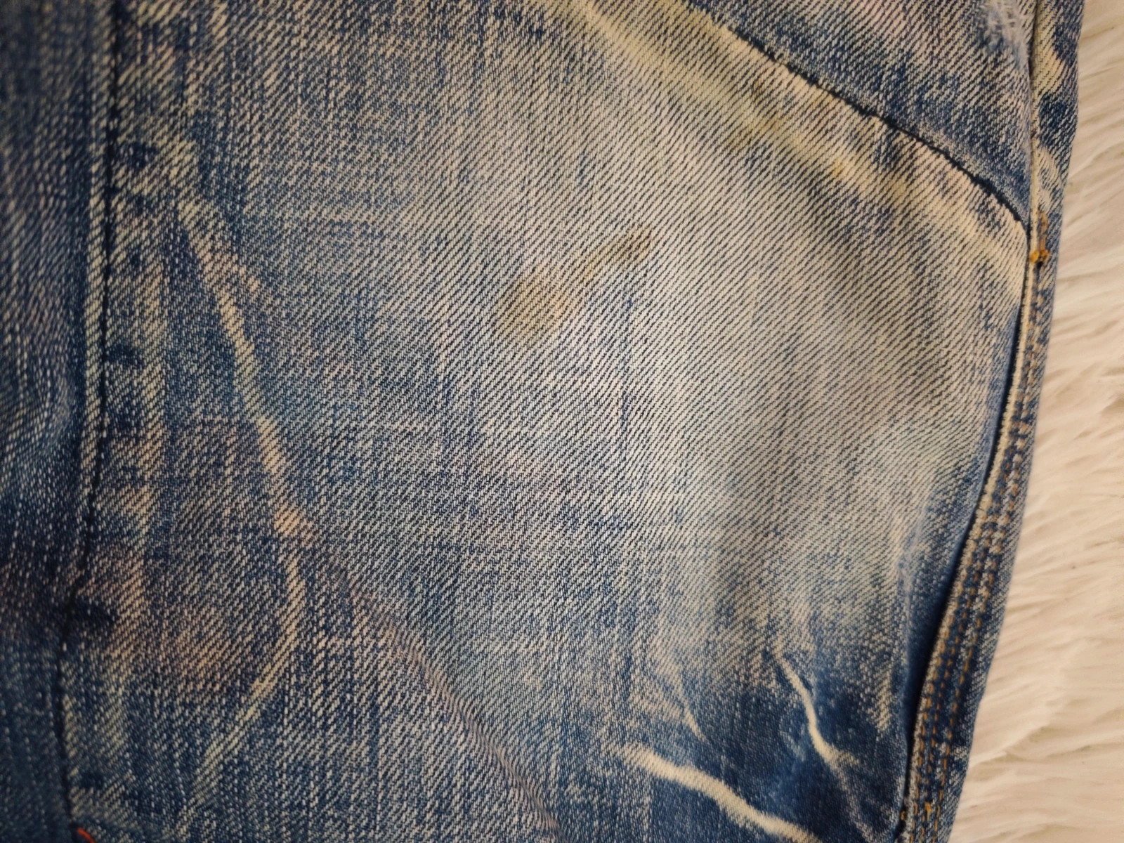 Jean Kaporal coupe droite effet destroy vintage Y2K années 2000 – Kaporal – taille W28 | FR 38 4
