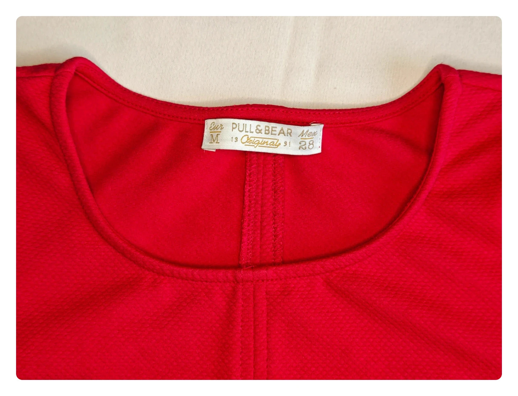 Robe patineuse rouge – Pull&Bear Originals | Taille M | Très bon état – Pull & Bear – taille M / 38 / 10 4